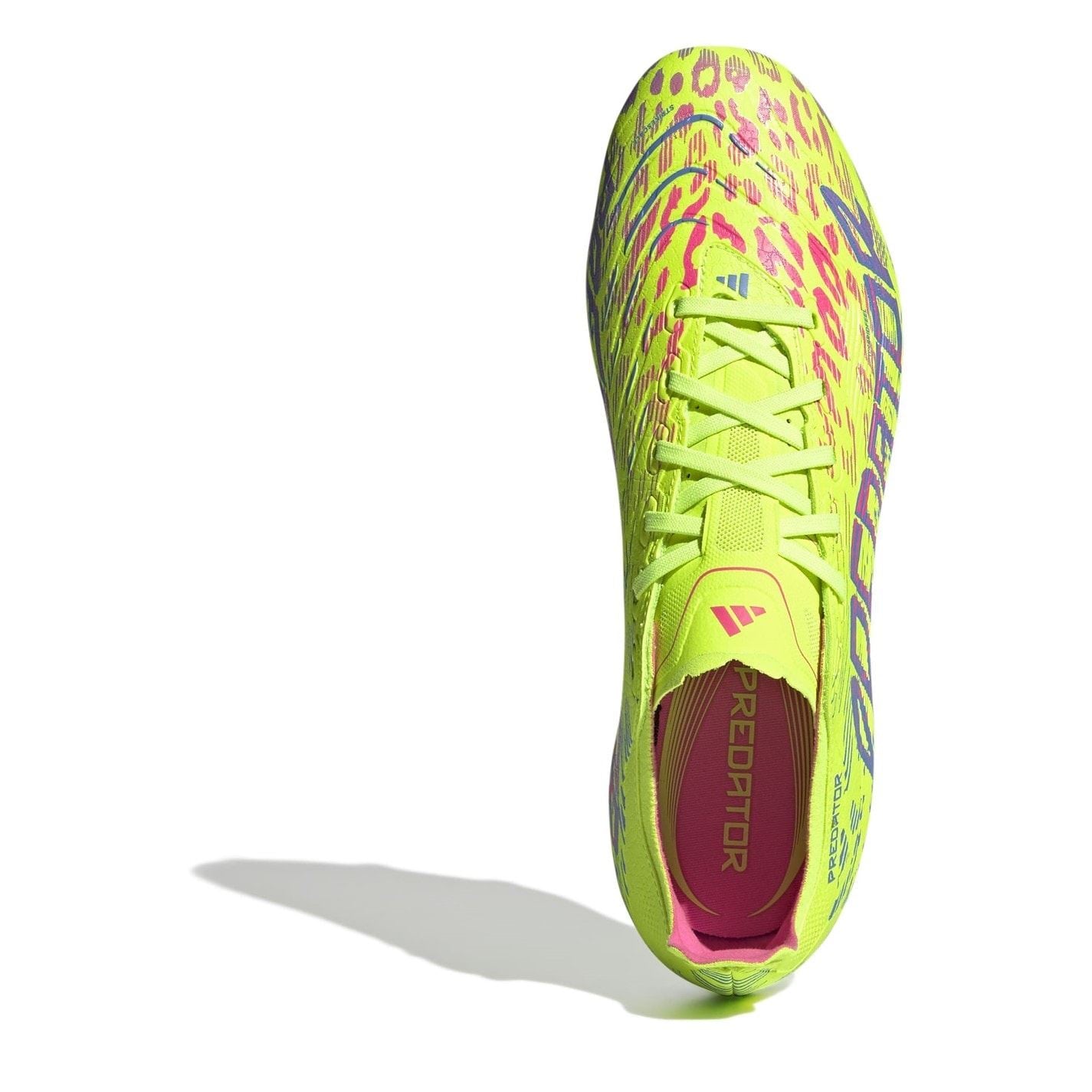 adidas Predator Graphic Print Low Top Lace-Up Sneakers