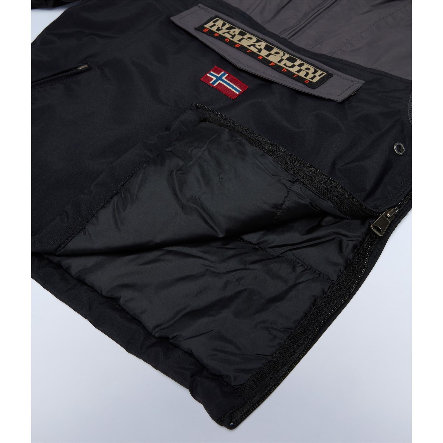 Napapijri Rainforest Waterproof Hooded Long Sleeve Rain Anorak