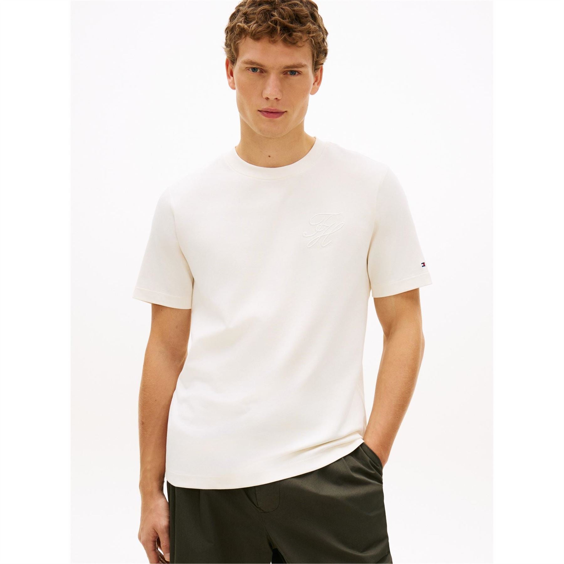 Tommy Hilfiger Scrpt Intrlk T Sn63