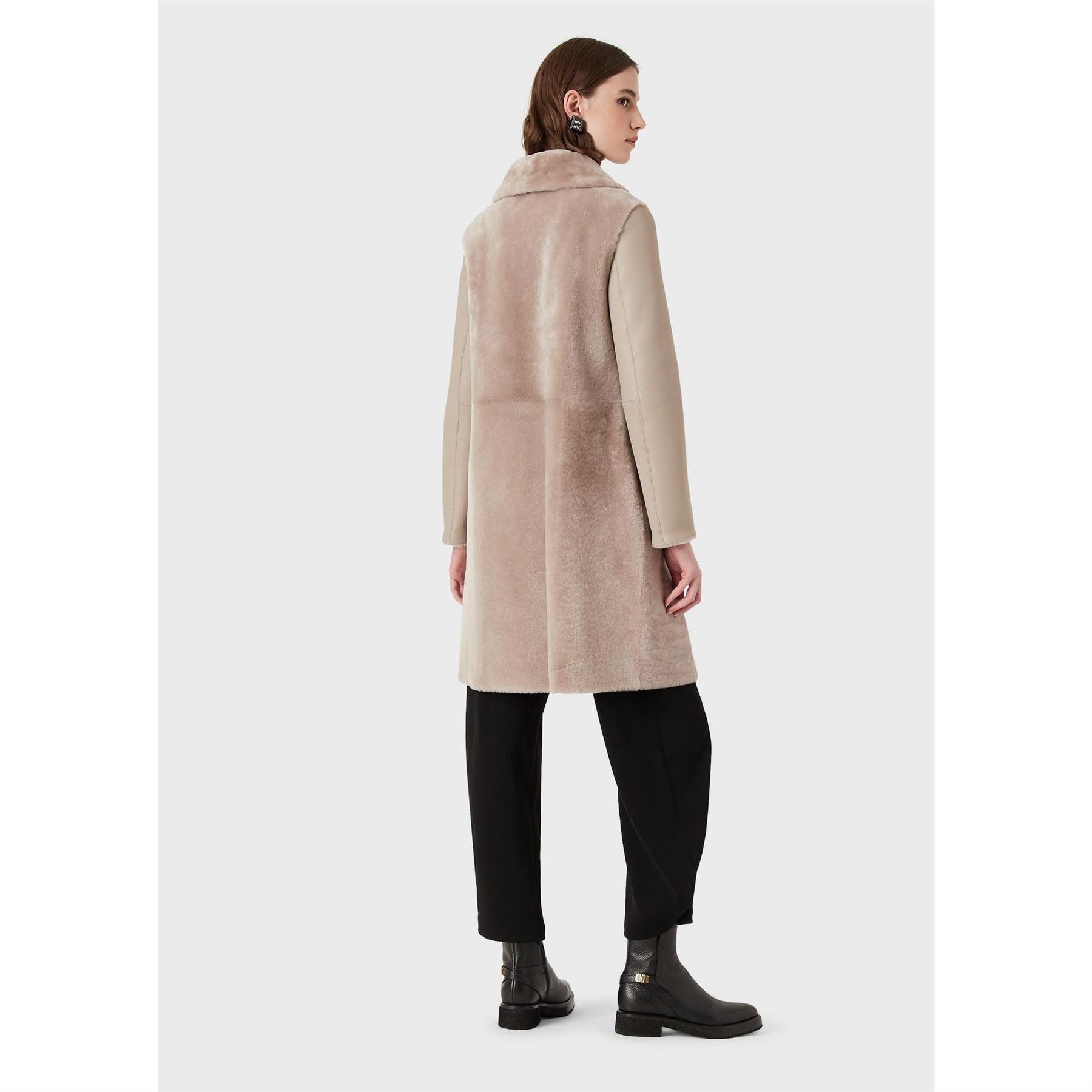 Emporio Armani Cntrouserst Relaxed Coat