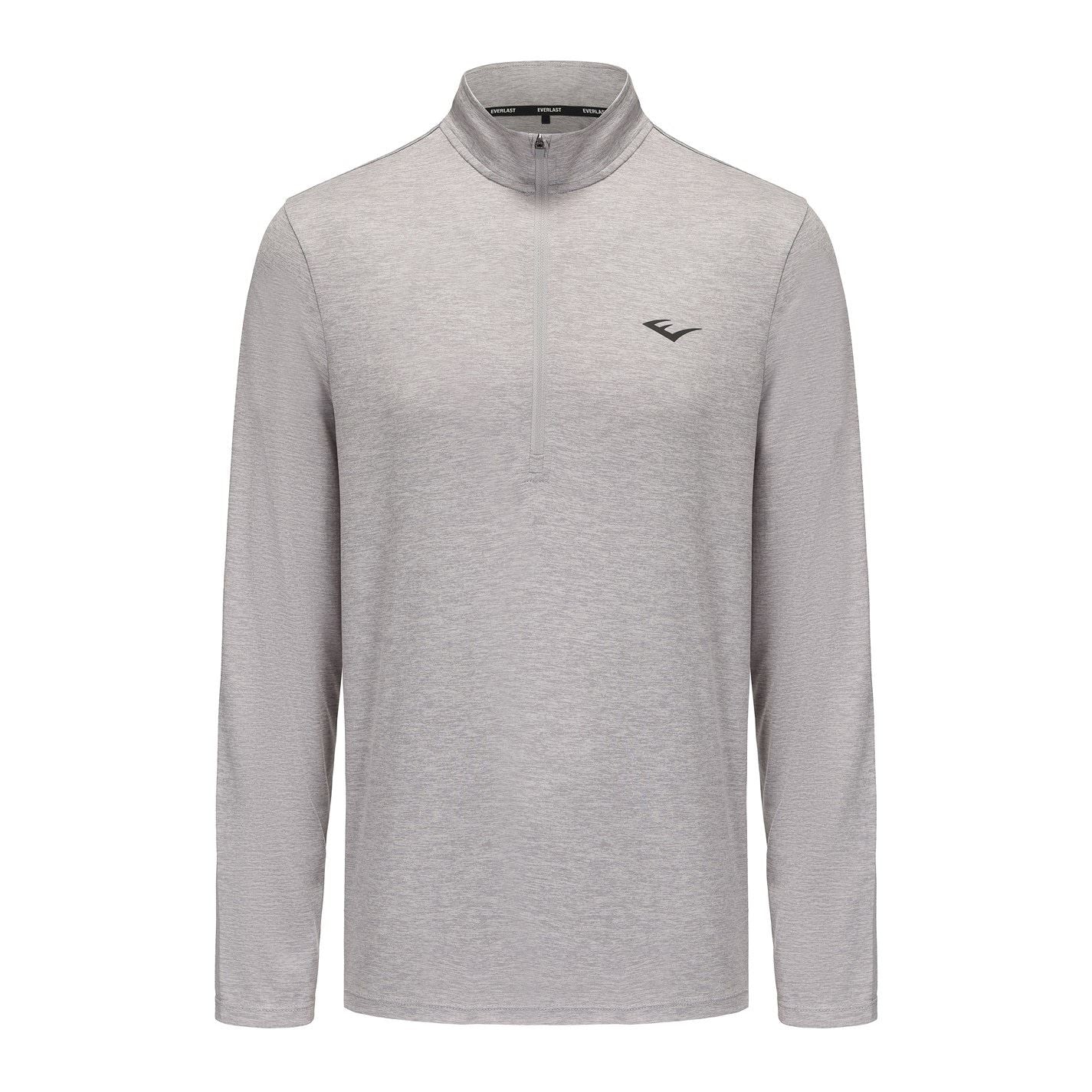 Everlast Flex Regular Fit Zip Neck Long Sleeve Athletic Top