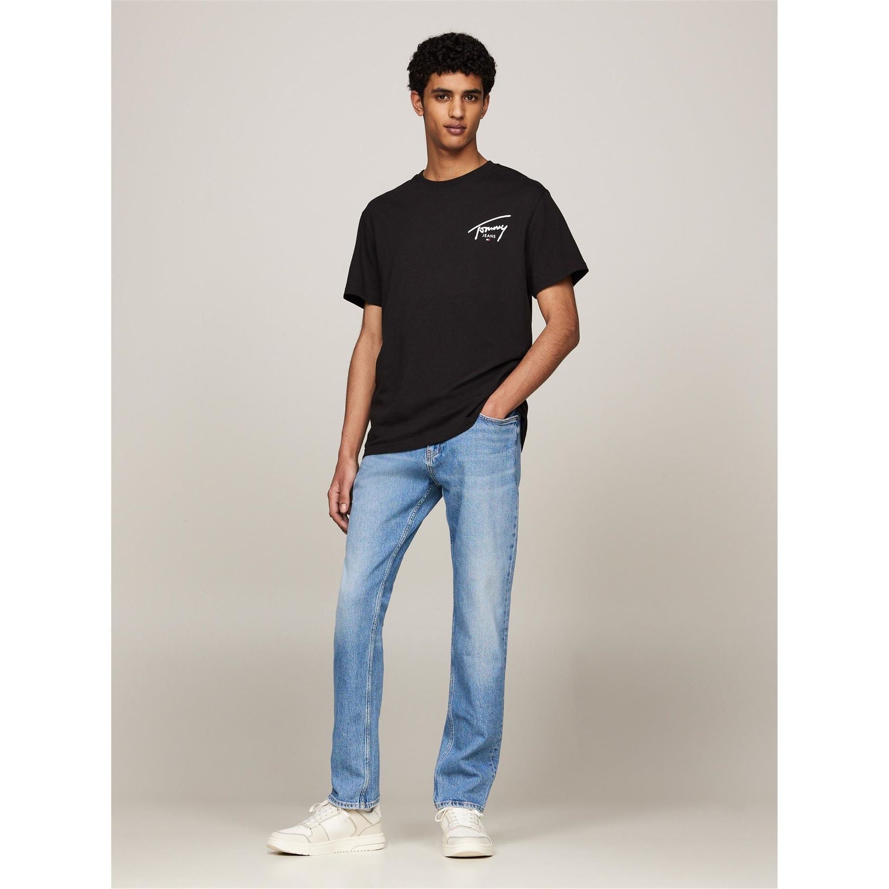 Tommy Jeans Reg Signature Print Tee Ext