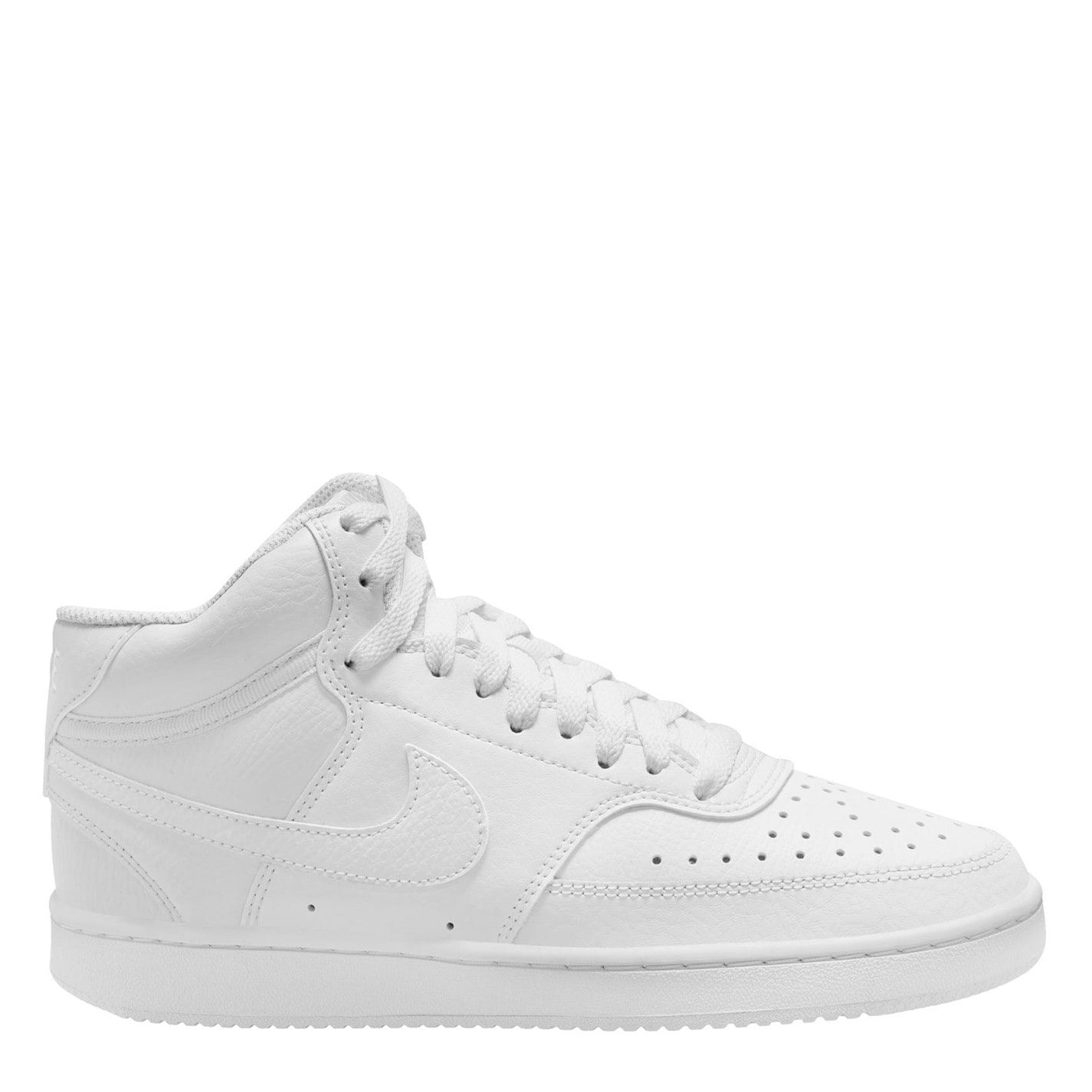 Nike Womens Court Vision Mid Hi Tops