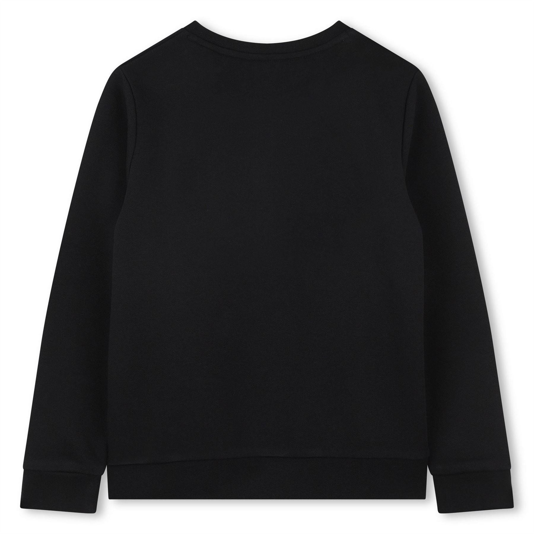 Boss Logo Print Crew Neck Regular Fit Sweatshirt