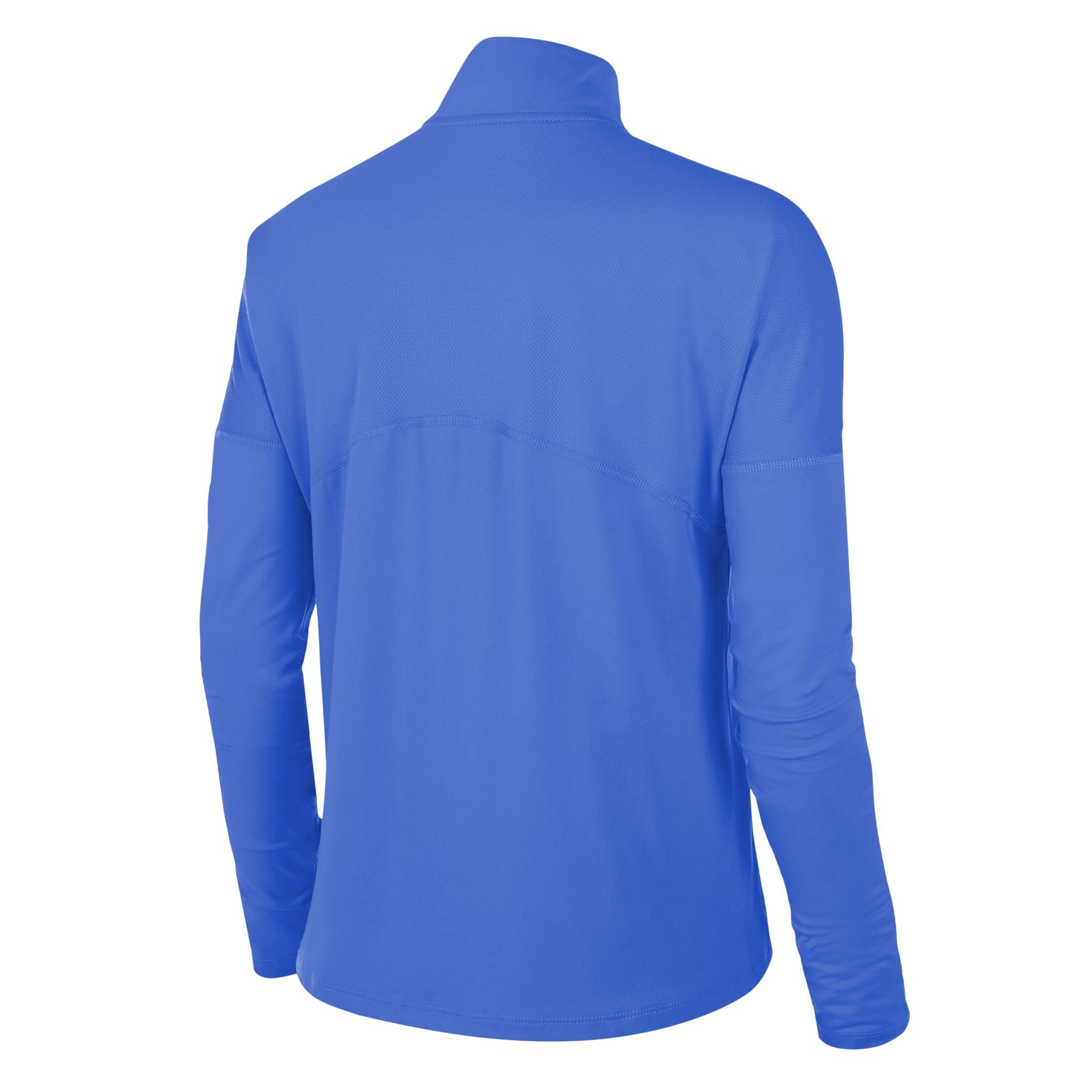 Nike Front Zipper Pocket Funnel Neck Long Sleeve Athletic Top