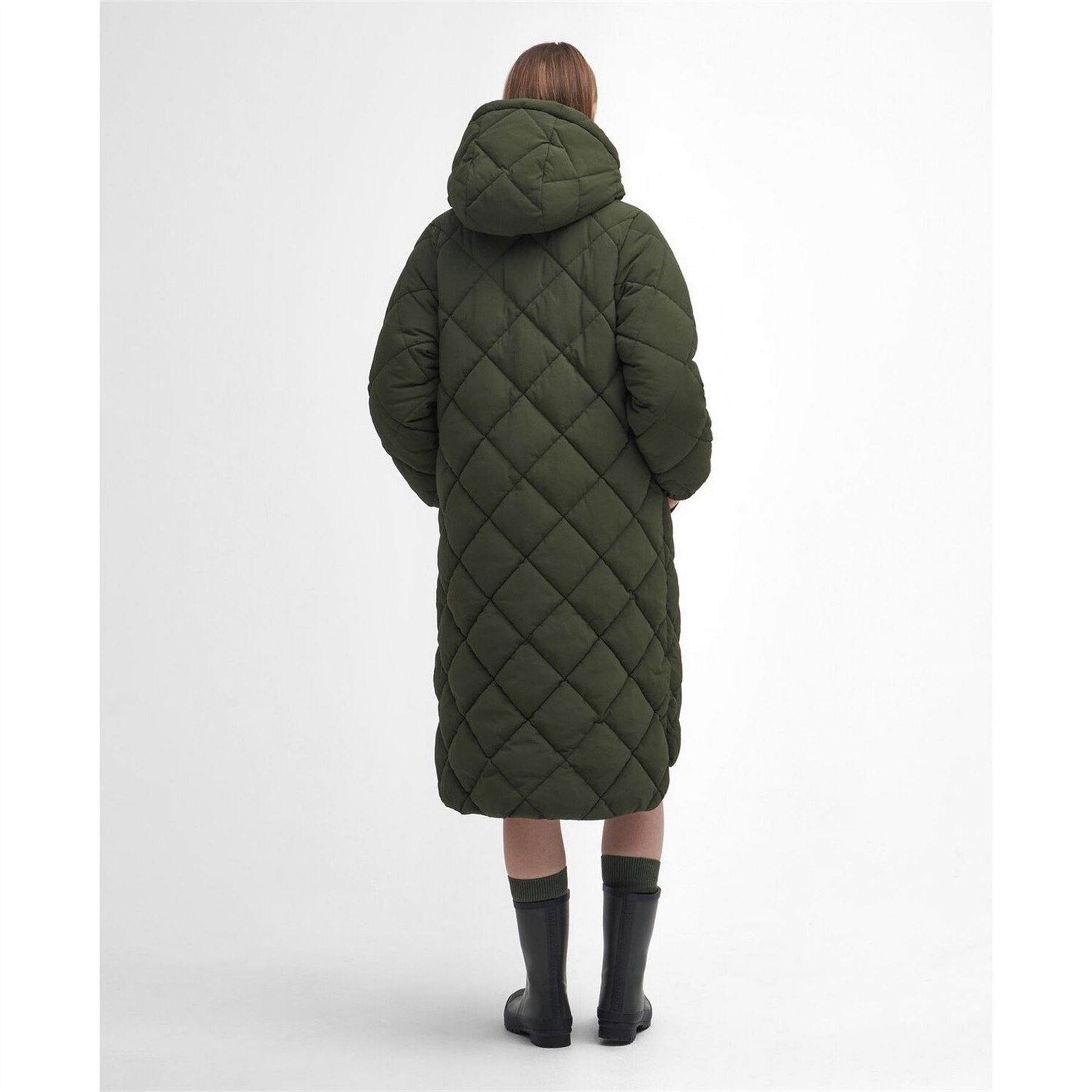 Barbour Kirkton Longline Puffer Quilted Jacket