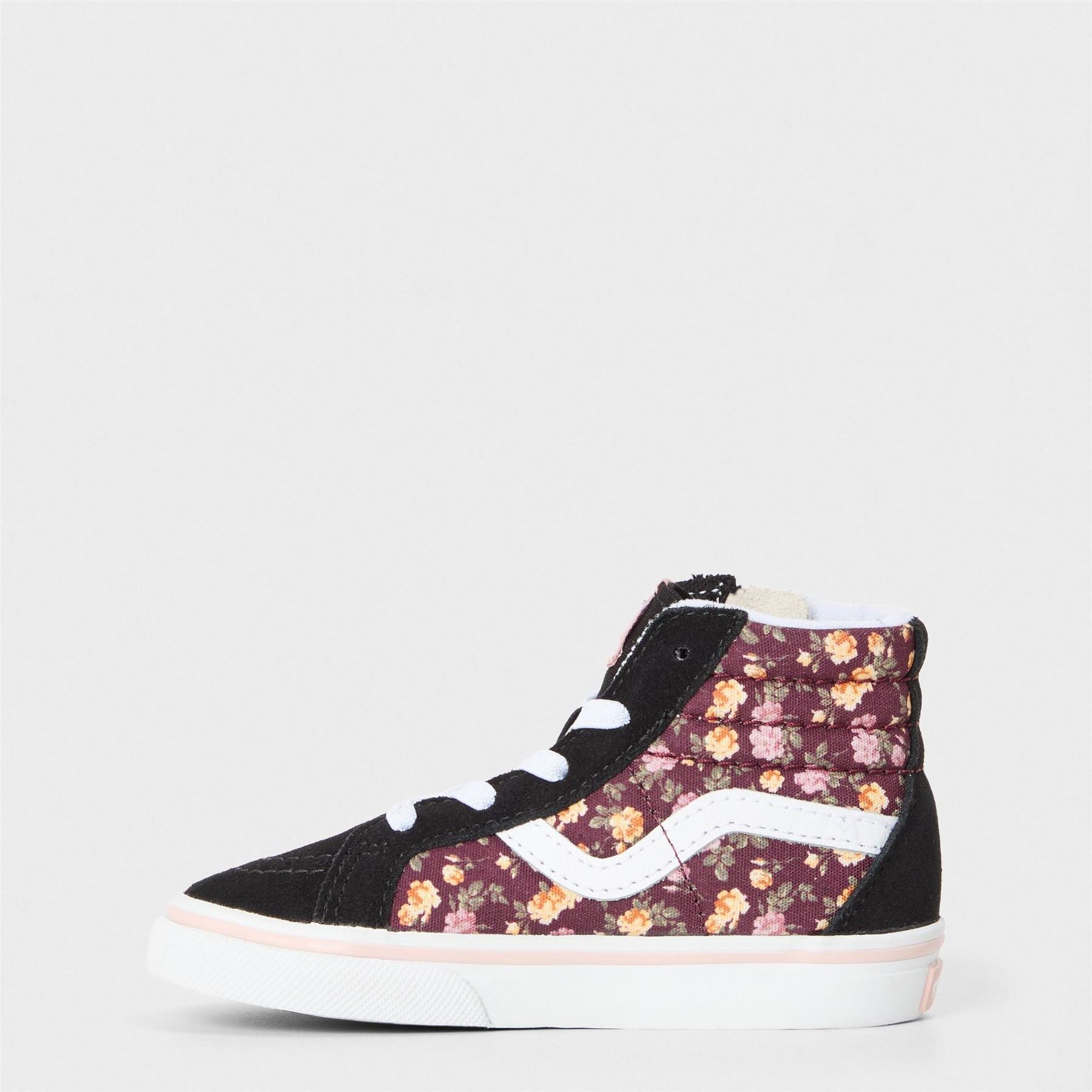 Vans Sk8 Hi Reissue Floral Side Zip Hi Top Sneakers