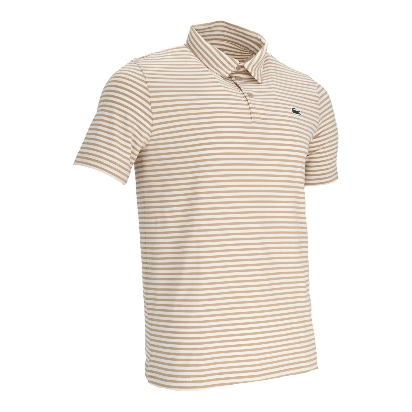 Lacoste Crocodile Logo Collared Neck Short Sleeve Polo Shirt