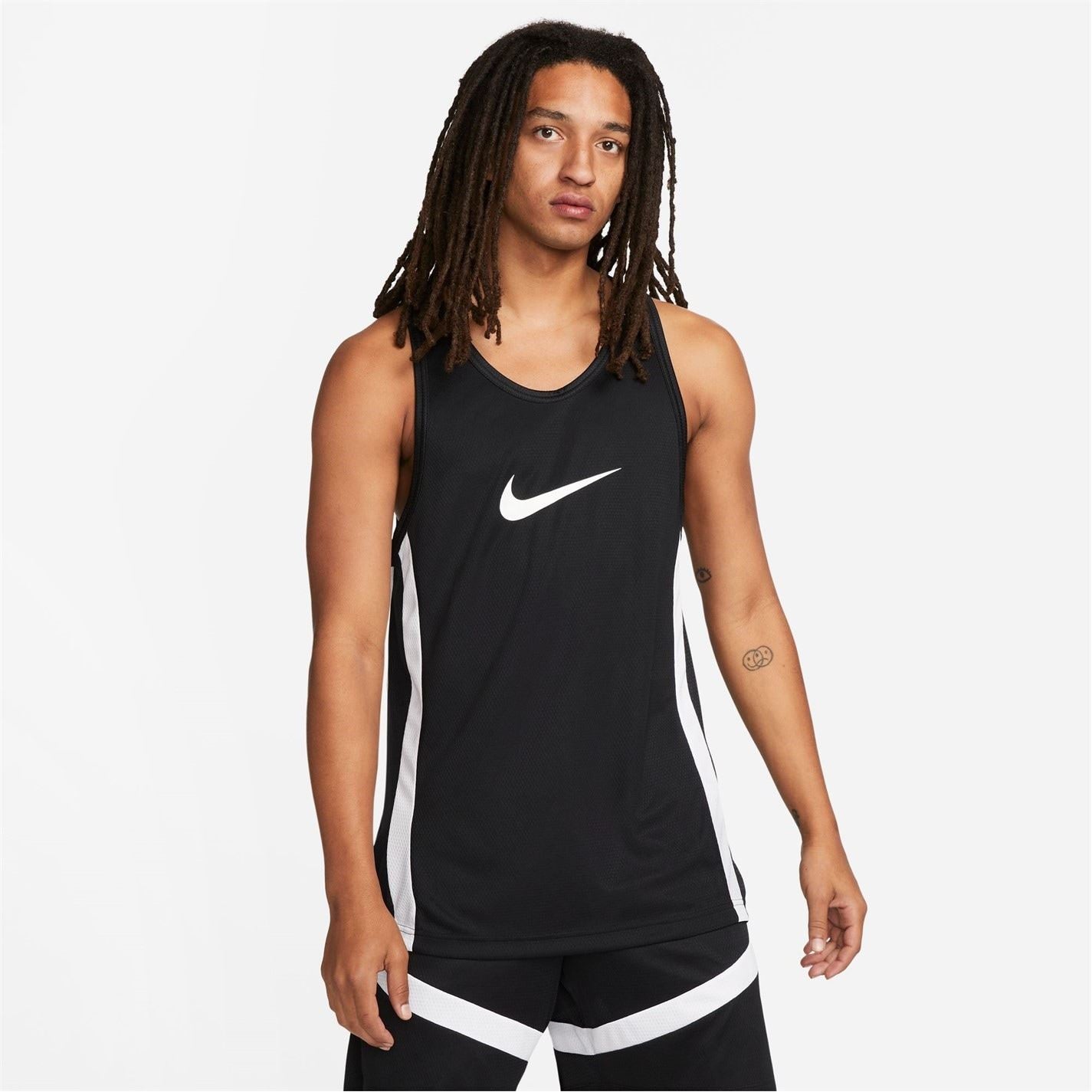 Nike Mens Dri Fit Icon Basketball Jersey