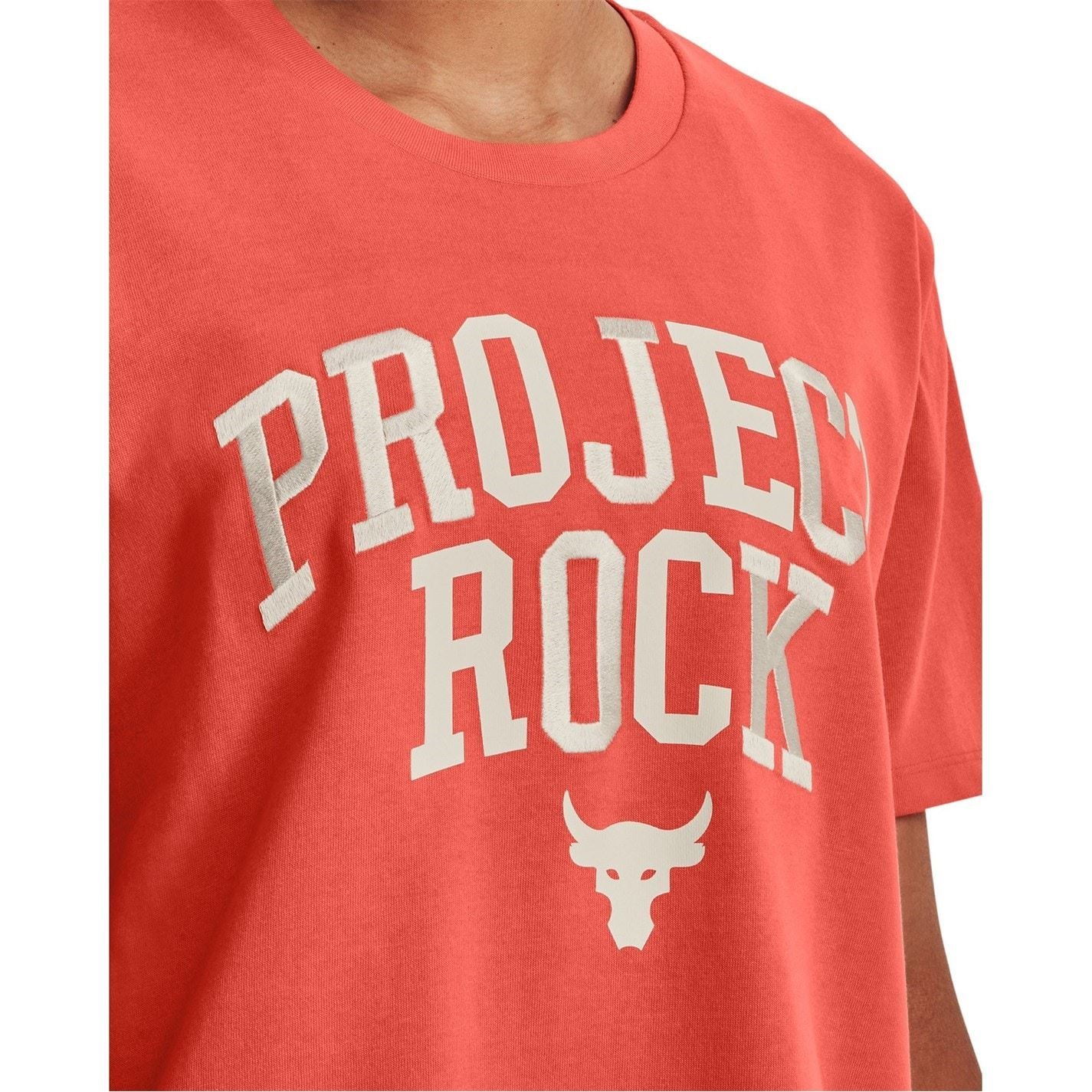 Under Armour Womens Project Rock Heavyweight Campus T-Shirt