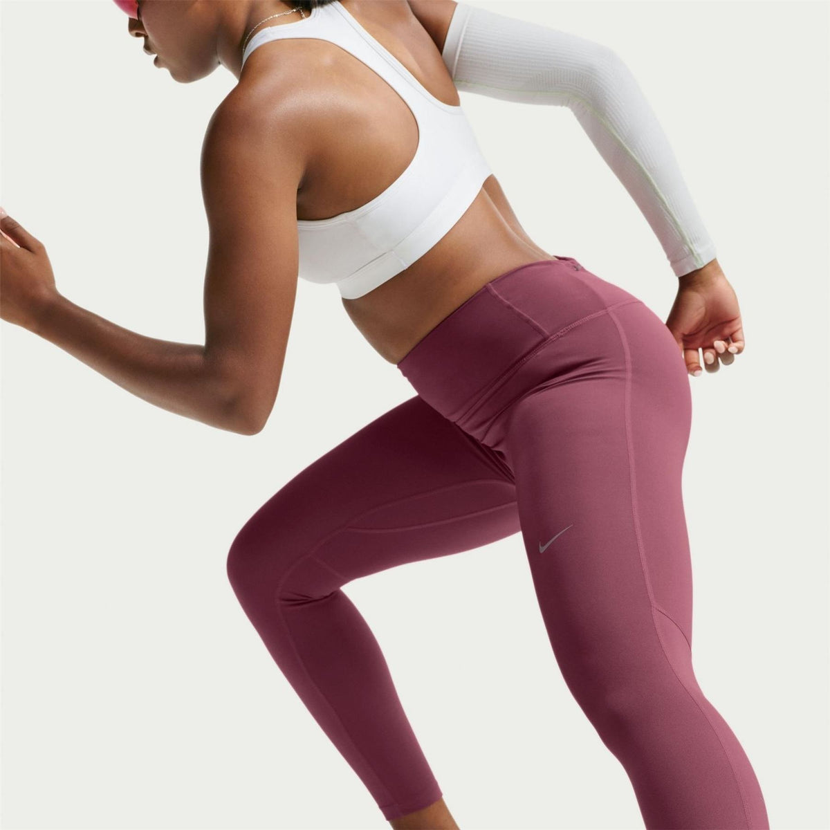 Nike Womens Tempo High Waisted 7 8 Running Leggings