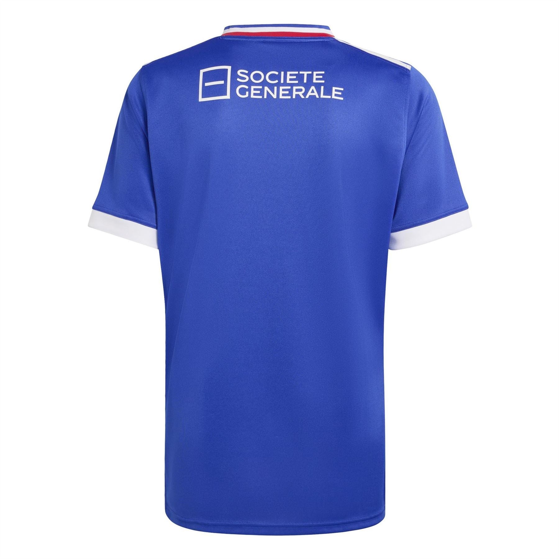 adidas Notched Neck Ribbed Collar Short Sleeve Jersey Shirt
