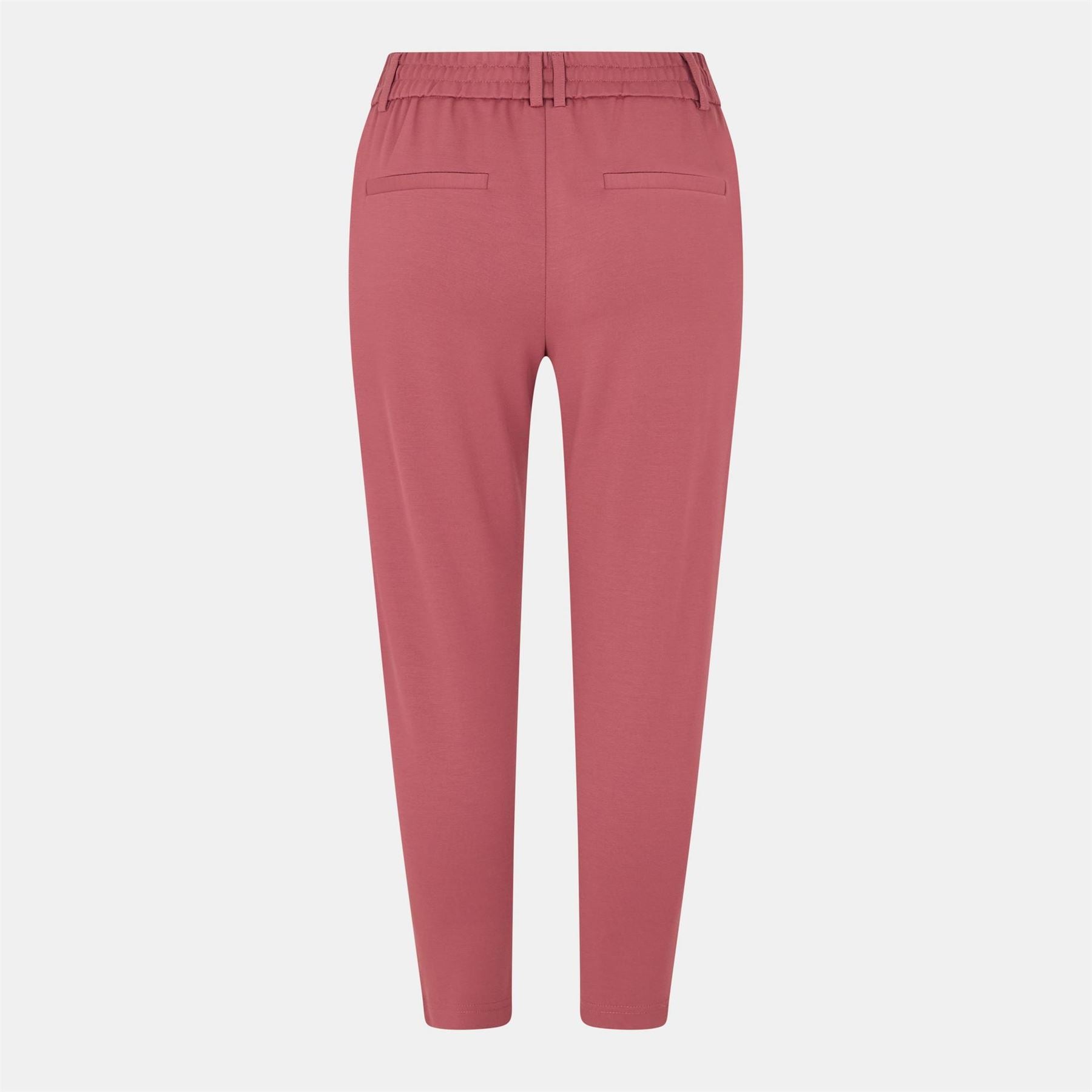 Only Solid Patterned Slim Trousers
