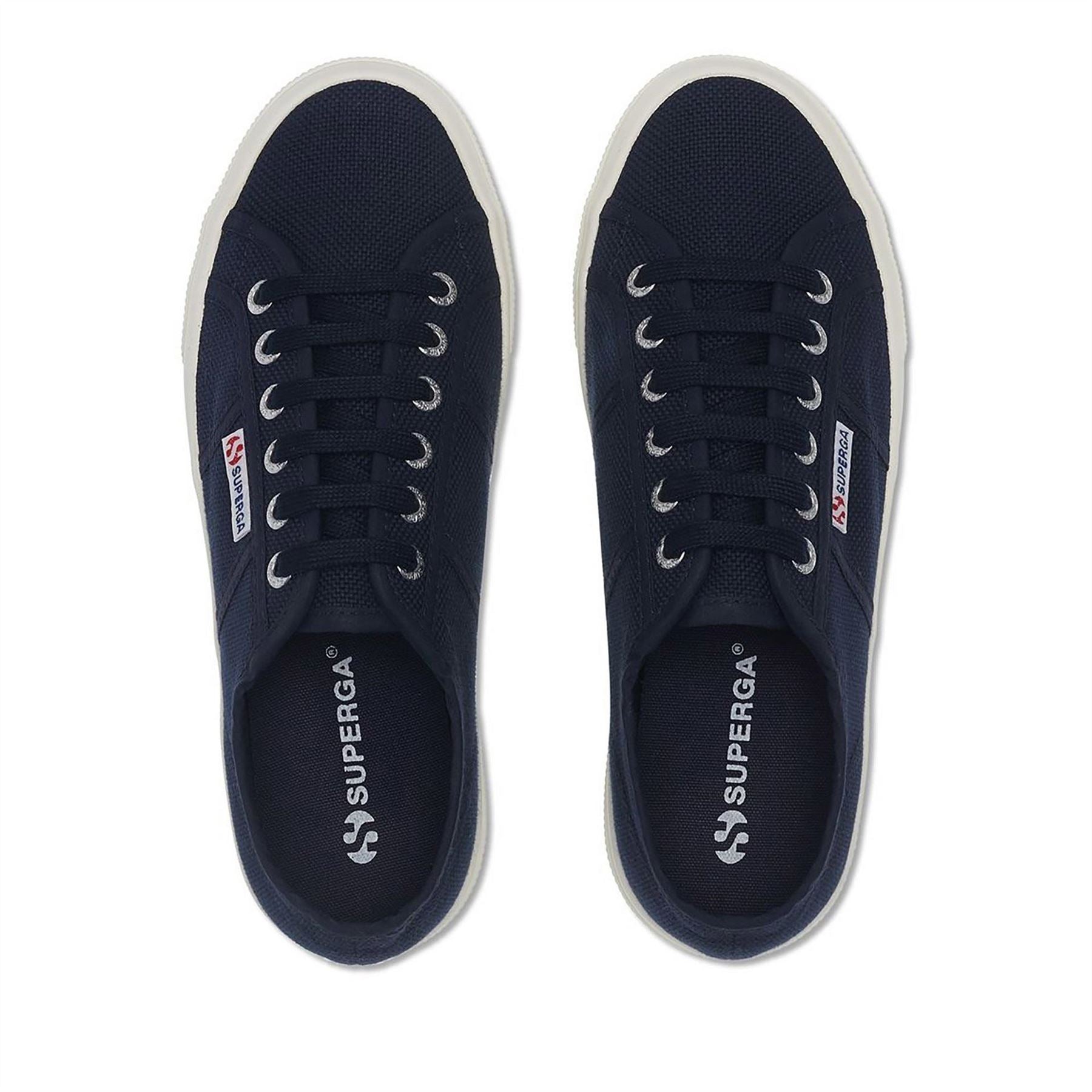 Superga 2740 Platform Canvas Low Top Sneakers