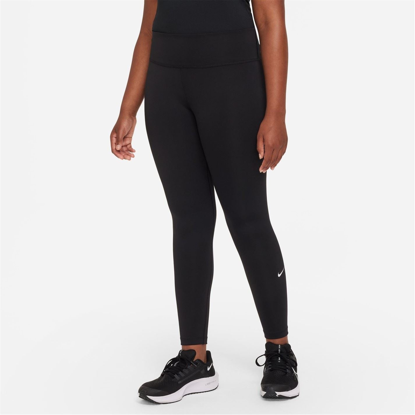 Nike Dri Fit One Big Kids (girls) Leggings (extended Size) Gym Legging Girls