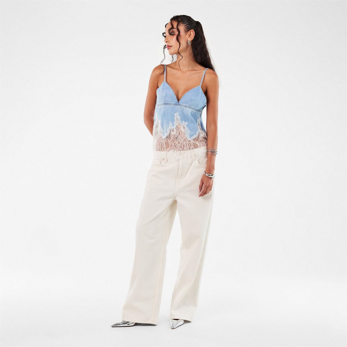Diesel Spaghetti Strap Regular Fit Tank