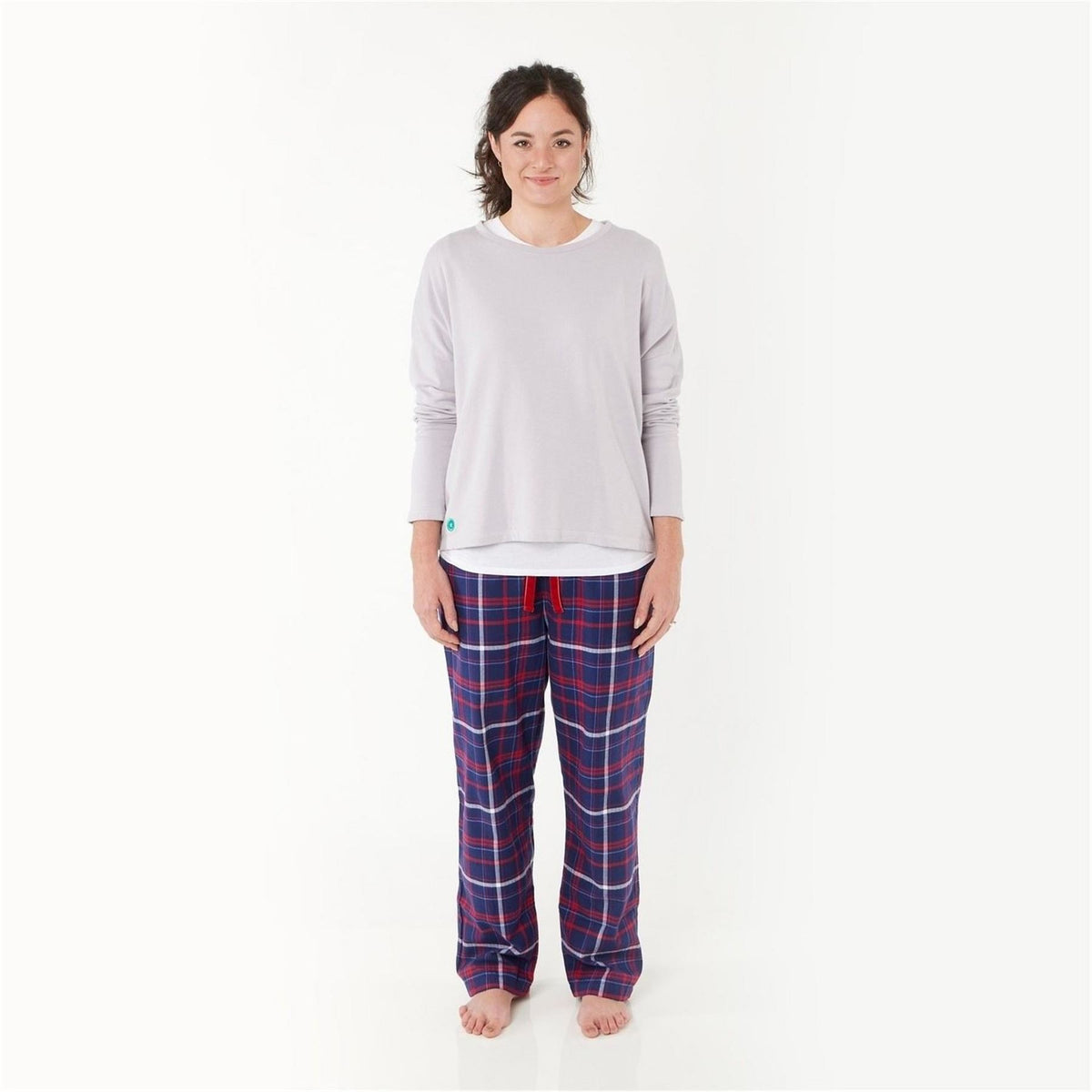 Loungers Ladies Organic Brushed Cotton Lounge Trousers