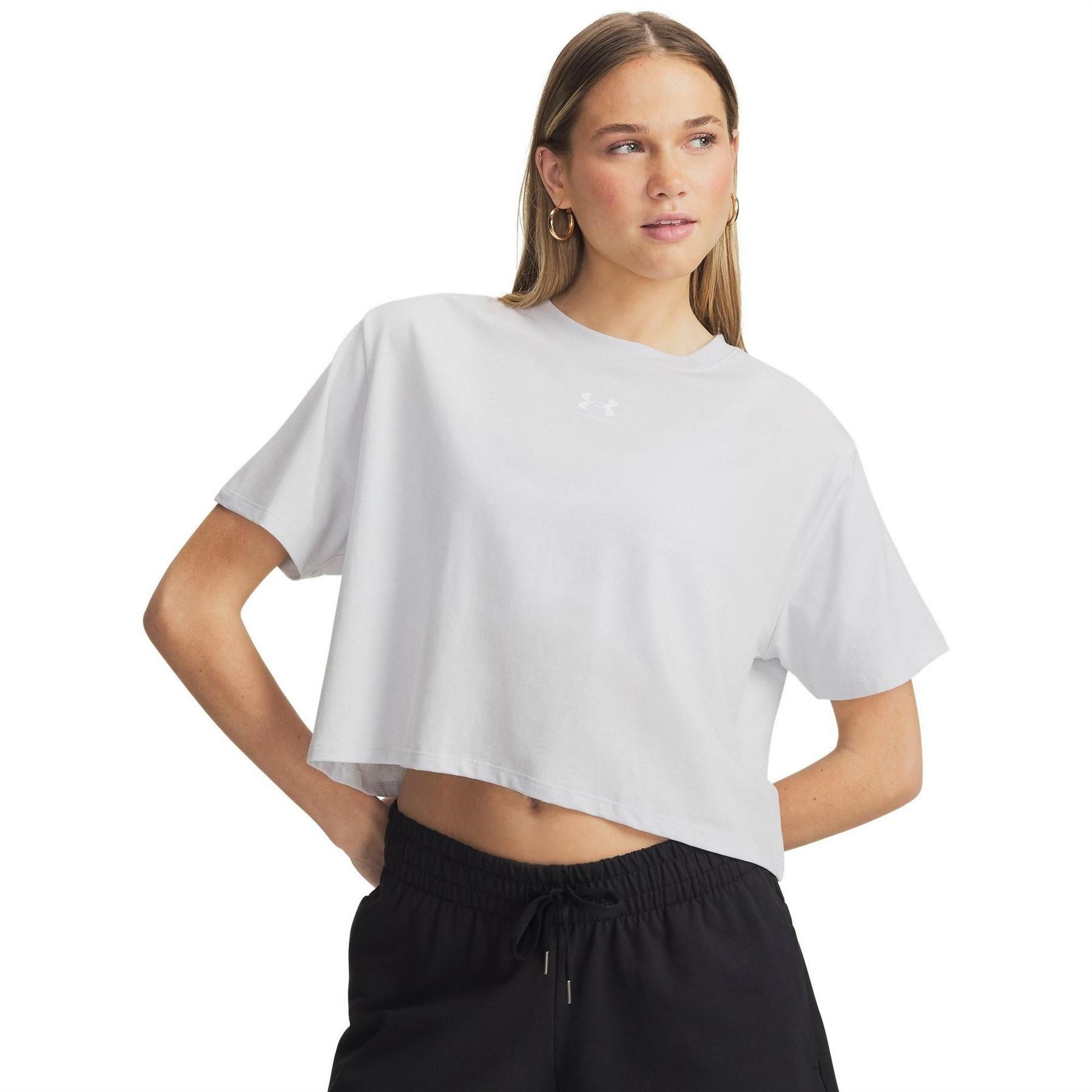 Under Armour Rival Boxy Tee Ld63