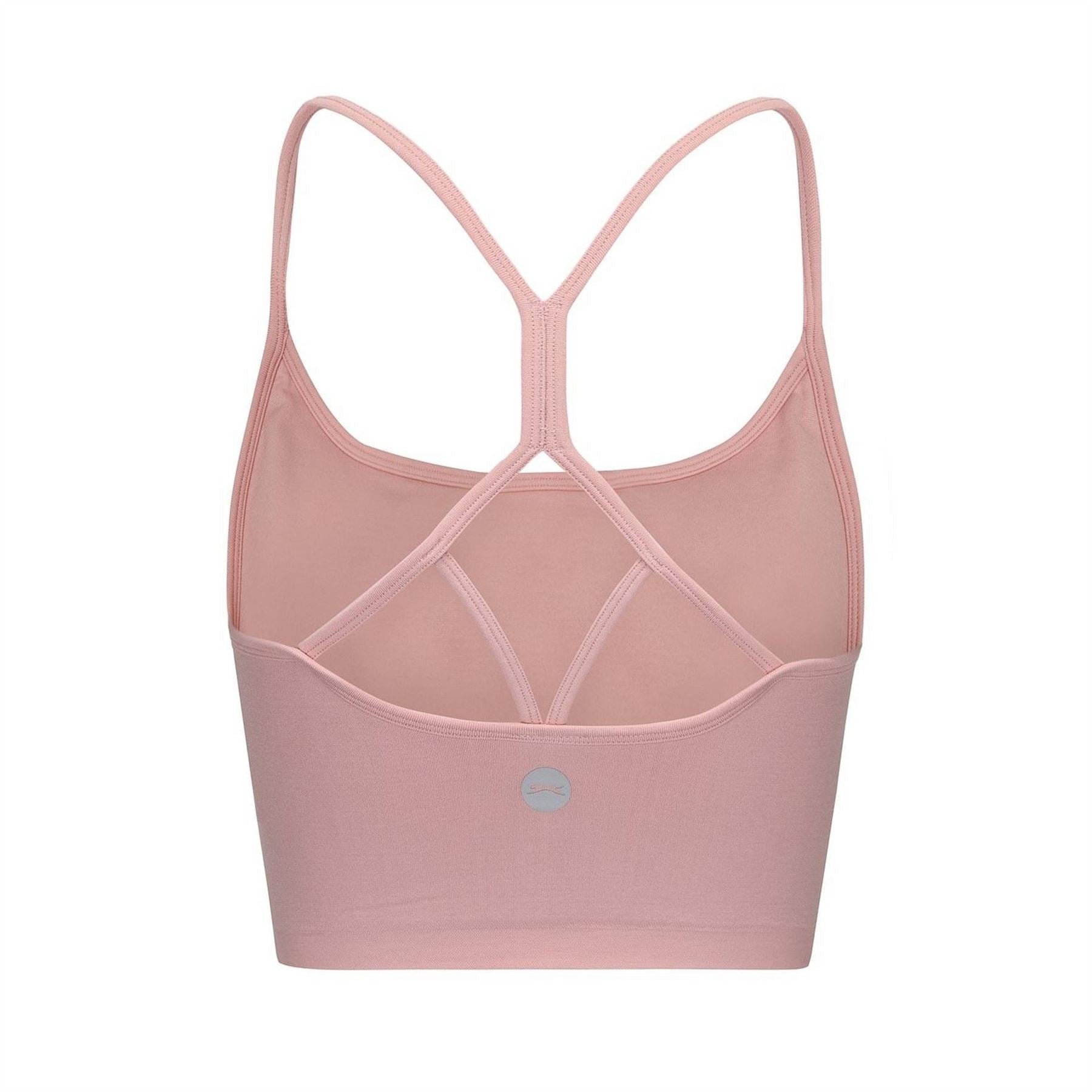 Slazenger Scoop Neck Sleeveless Bra and Short Set
