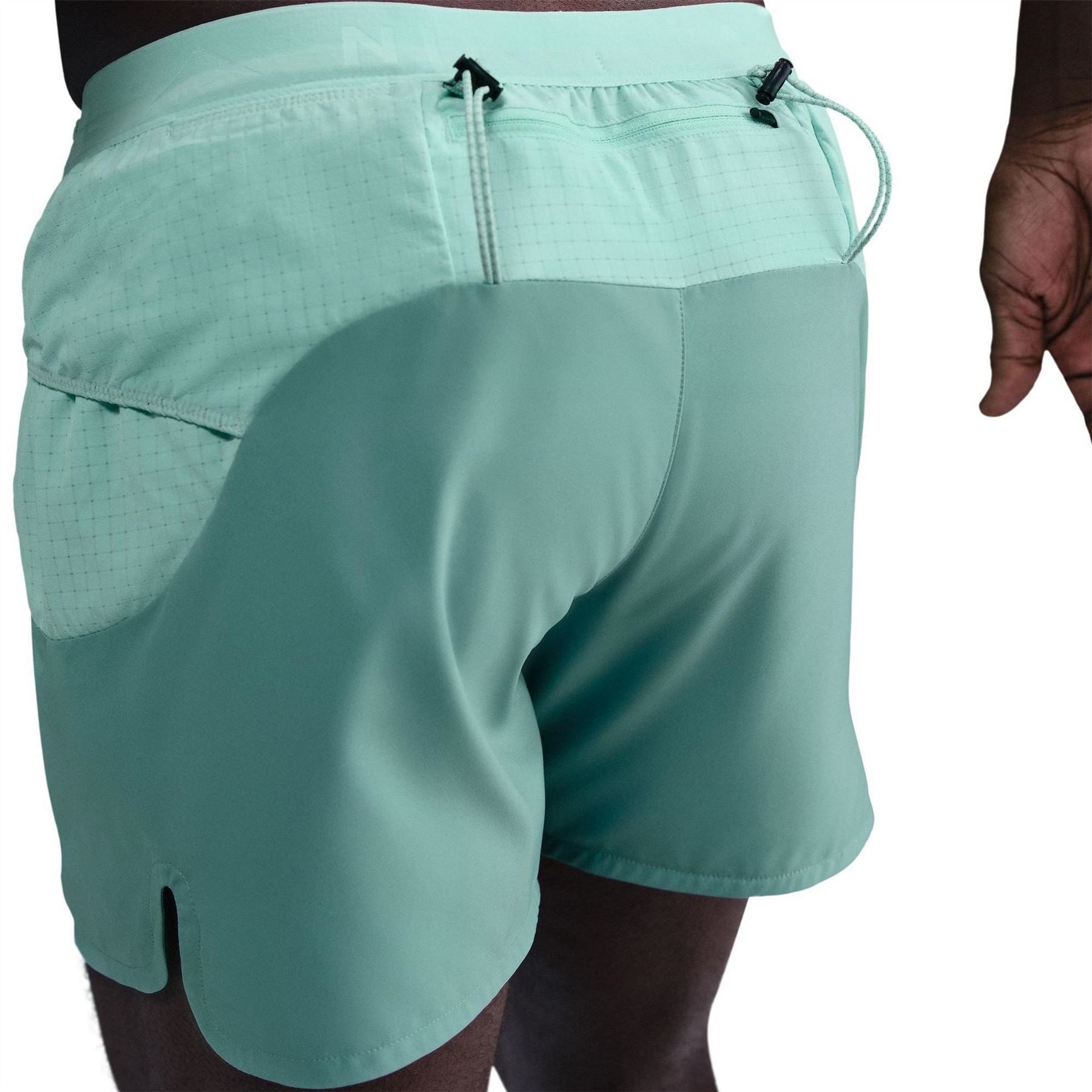 Nike Trail 5 Inch Logo Print Athletic Shorts