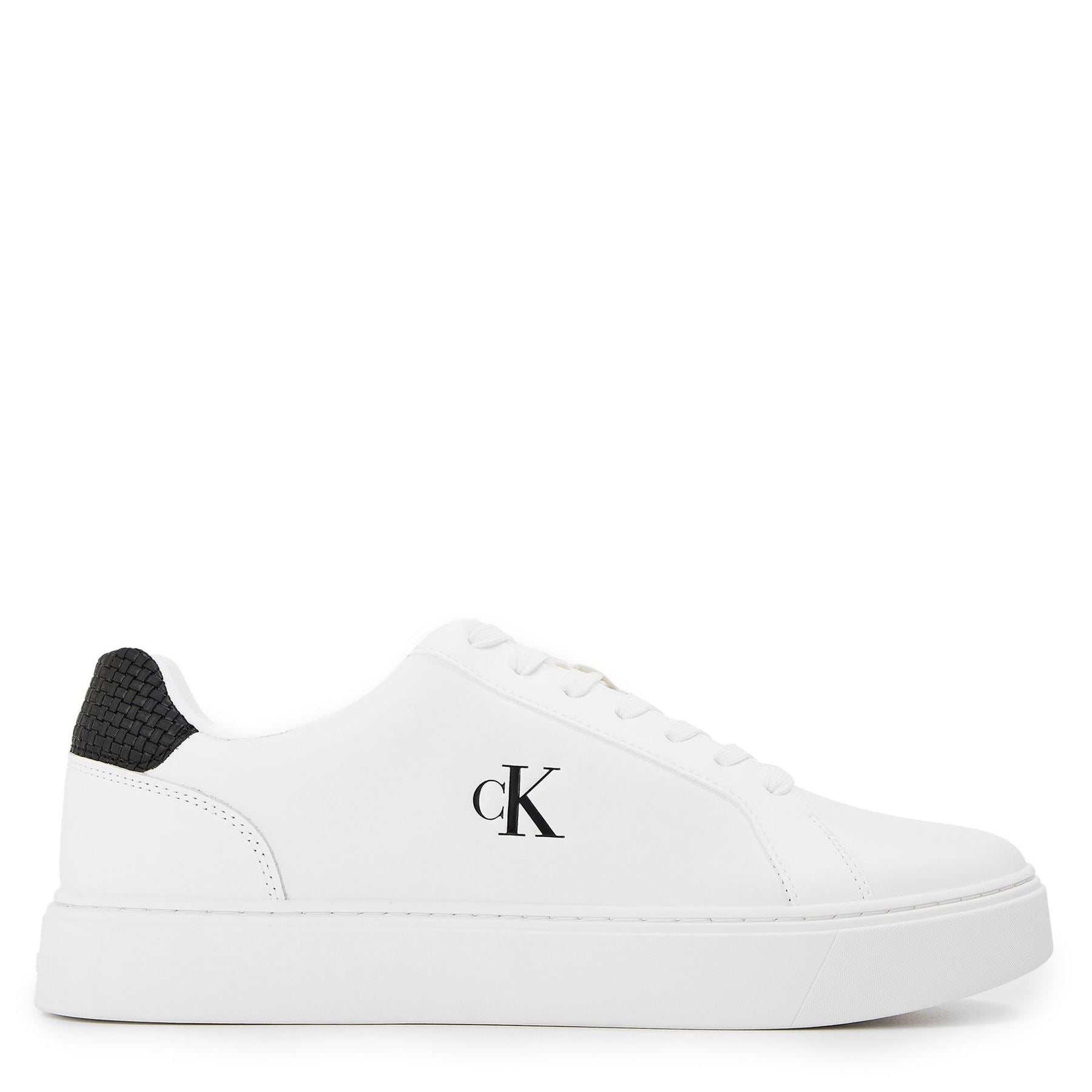 Calvin Klein Classic Cup Logo Print Low Top Sneakers