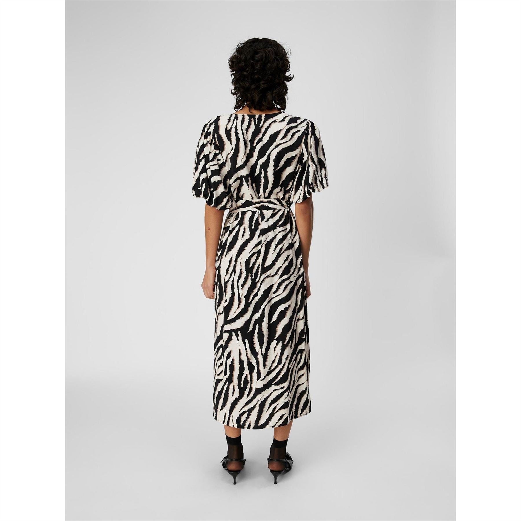 Object Jacira Midi Belted Dress