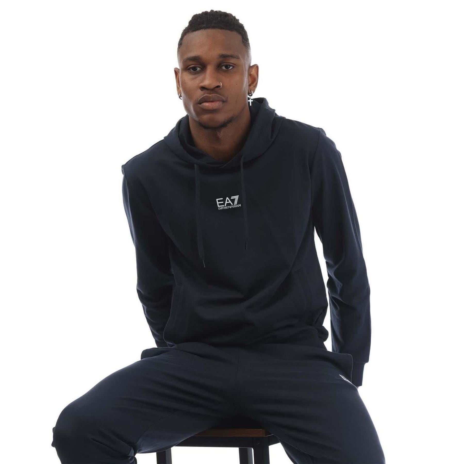 EA7 Identity Cotton Tracksuit