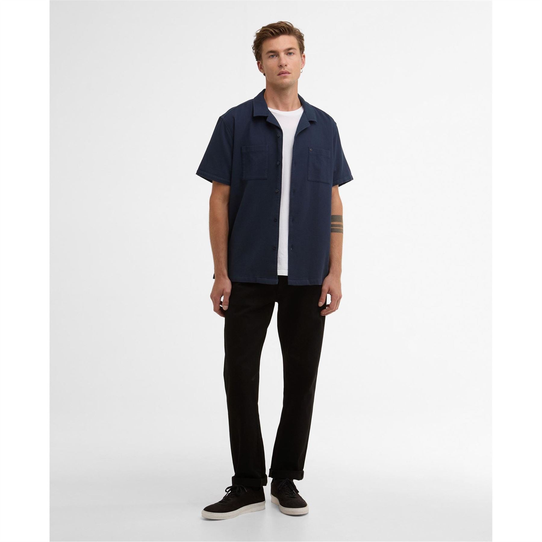 Barbour International Plain Short Sleeve Shirt