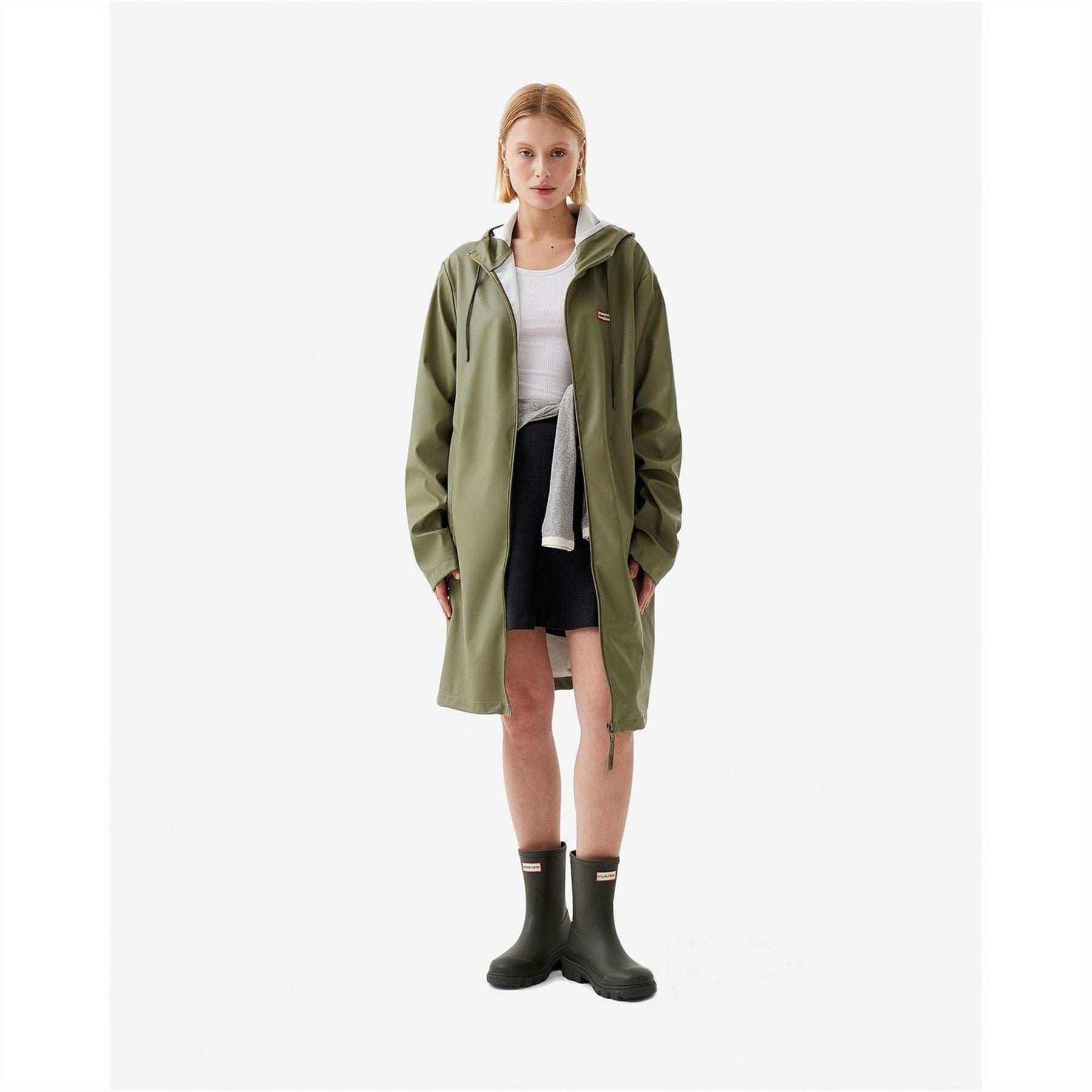 Hunter Andrea Waterproof Lightweight Rain Anorak