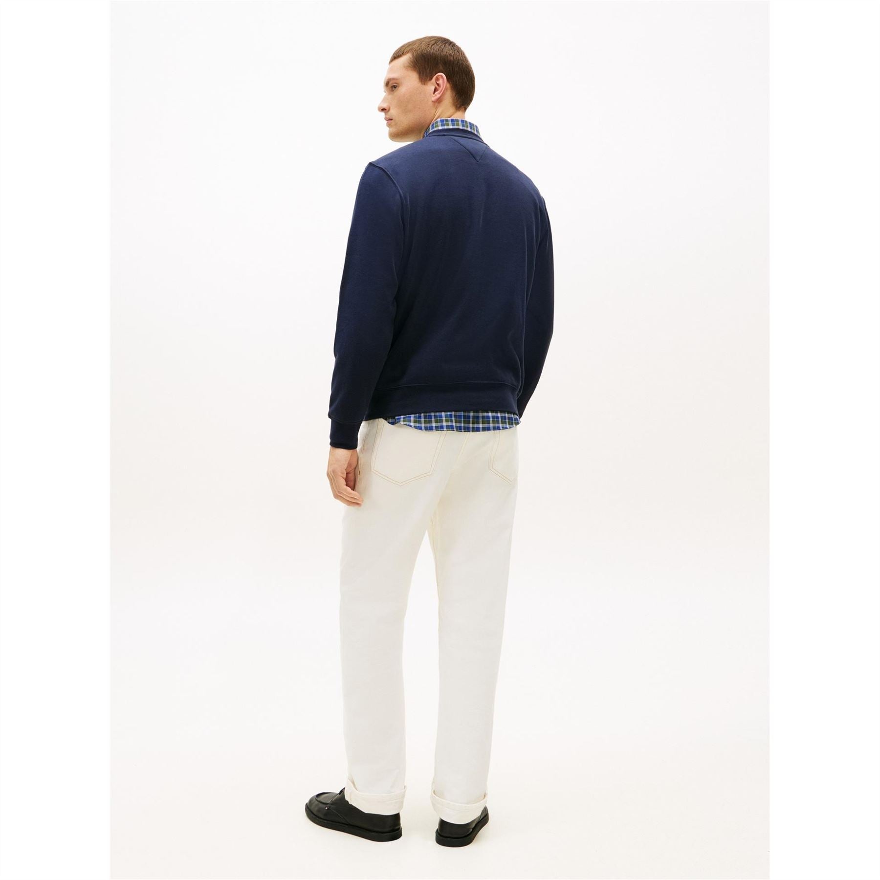 Tommy Hilfiger Embroidered Flag Crew Neck Long Sleeve Sweatshirt