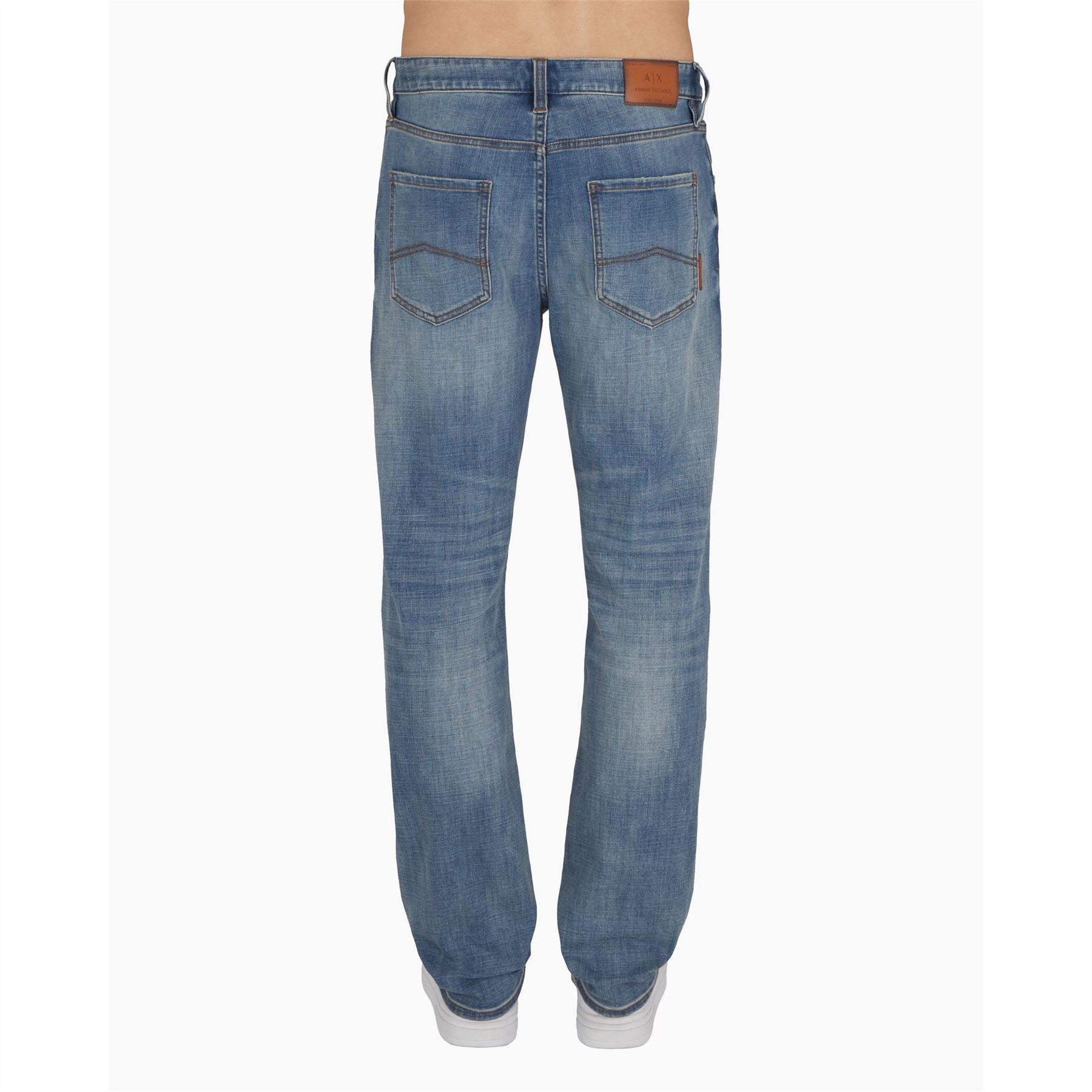 Armani Exchange Slim Fit Five Pocket Jeans