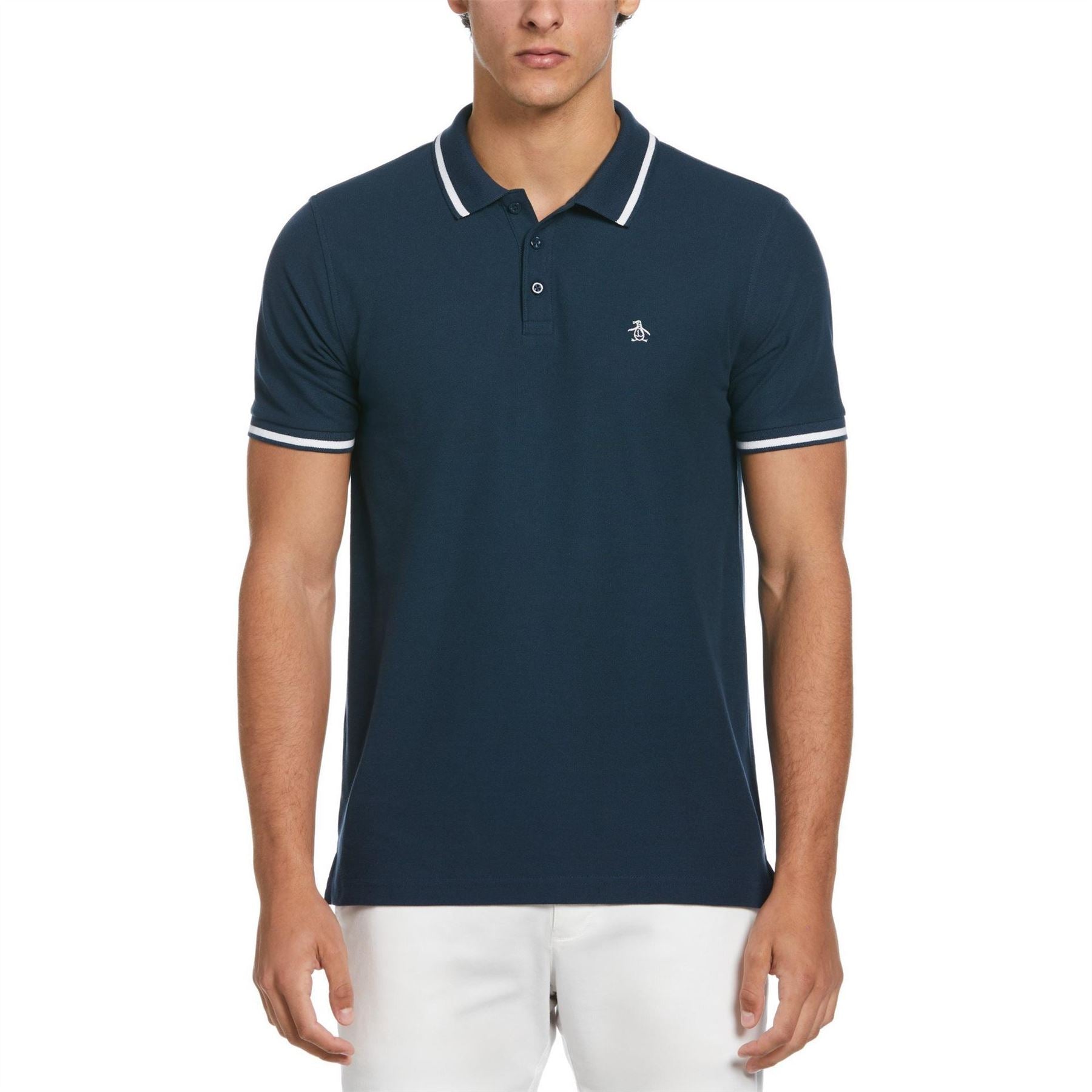 Original Penguin Contrast Tipped Polo Regular Fit Shirt