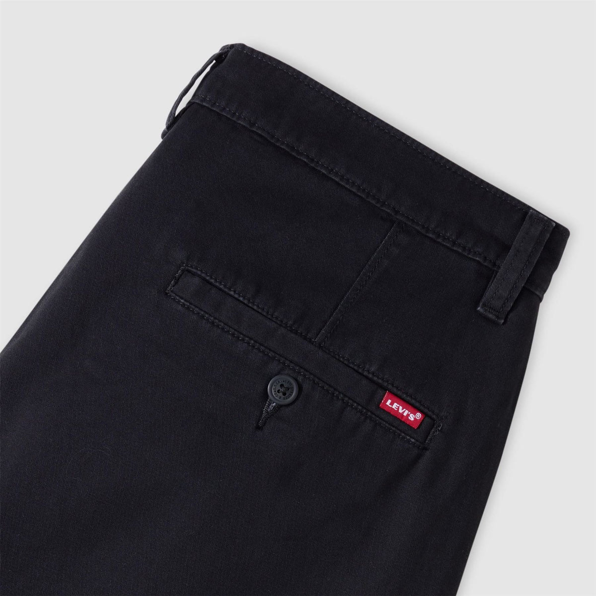 Levis Baggy Fit Solid Denim Shorts