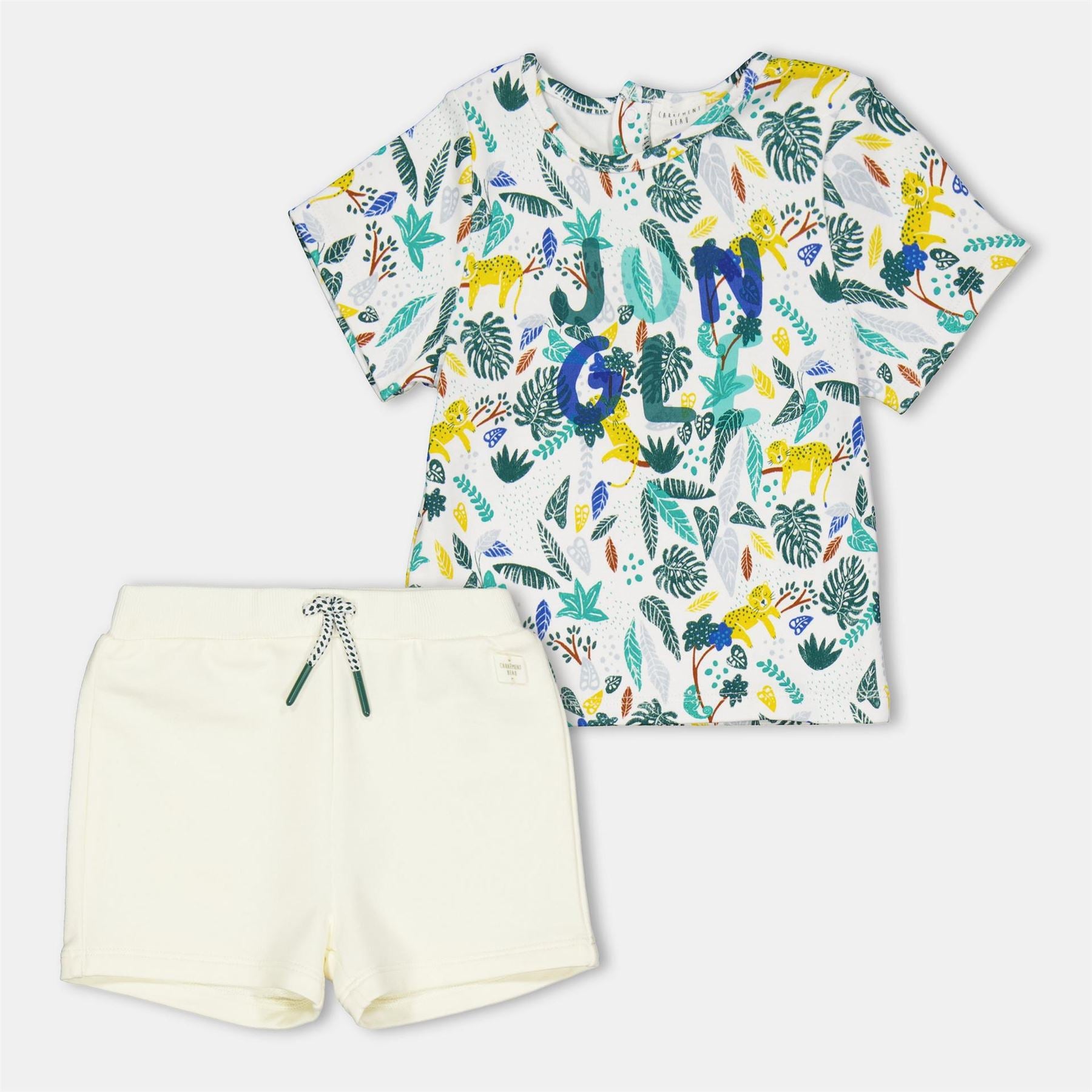 Carrement Beau Large Genie Crew Neck Short Sleeve T-Shirt Short Set