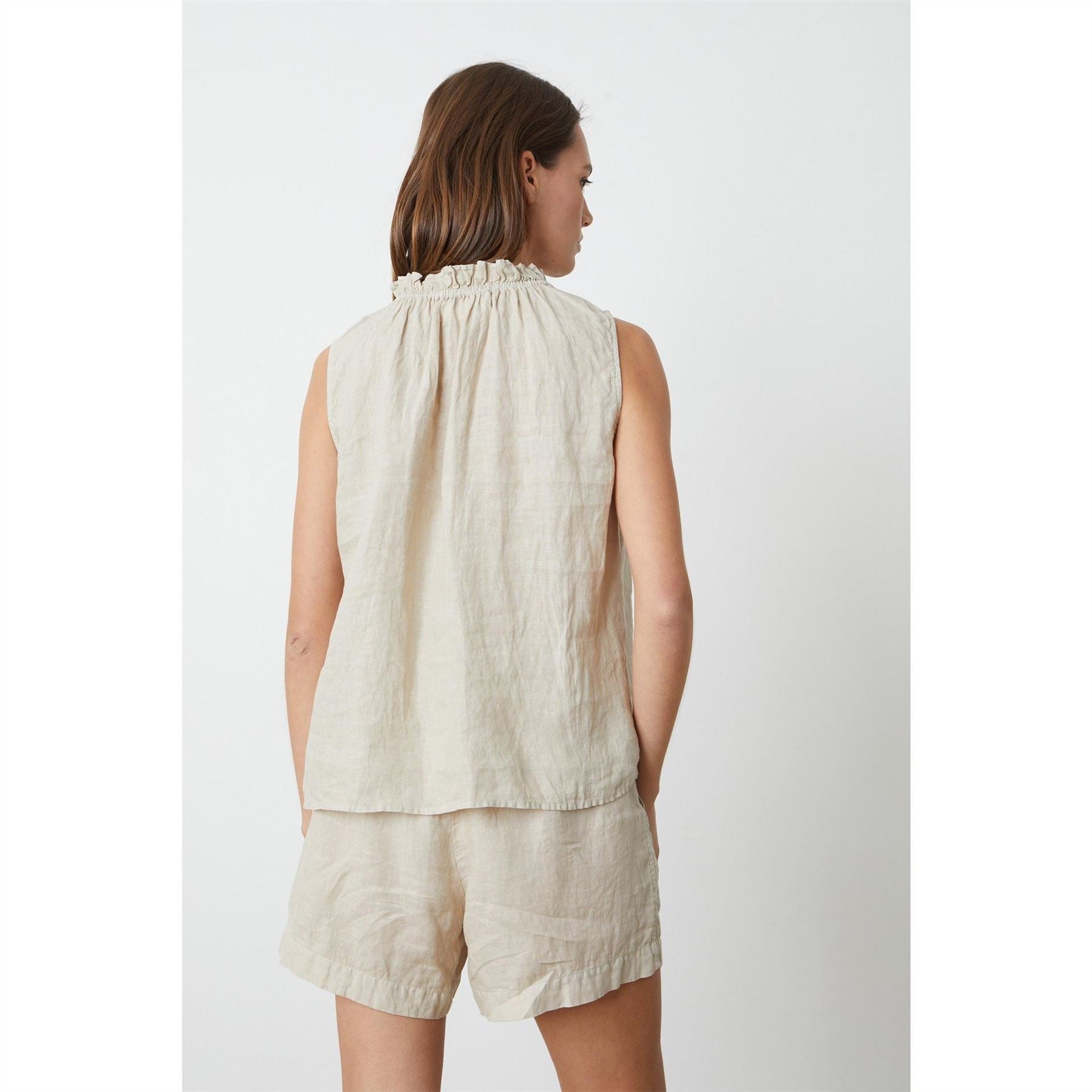 Velvet by Graham and Spencer Regular Fit High Neck Blouse