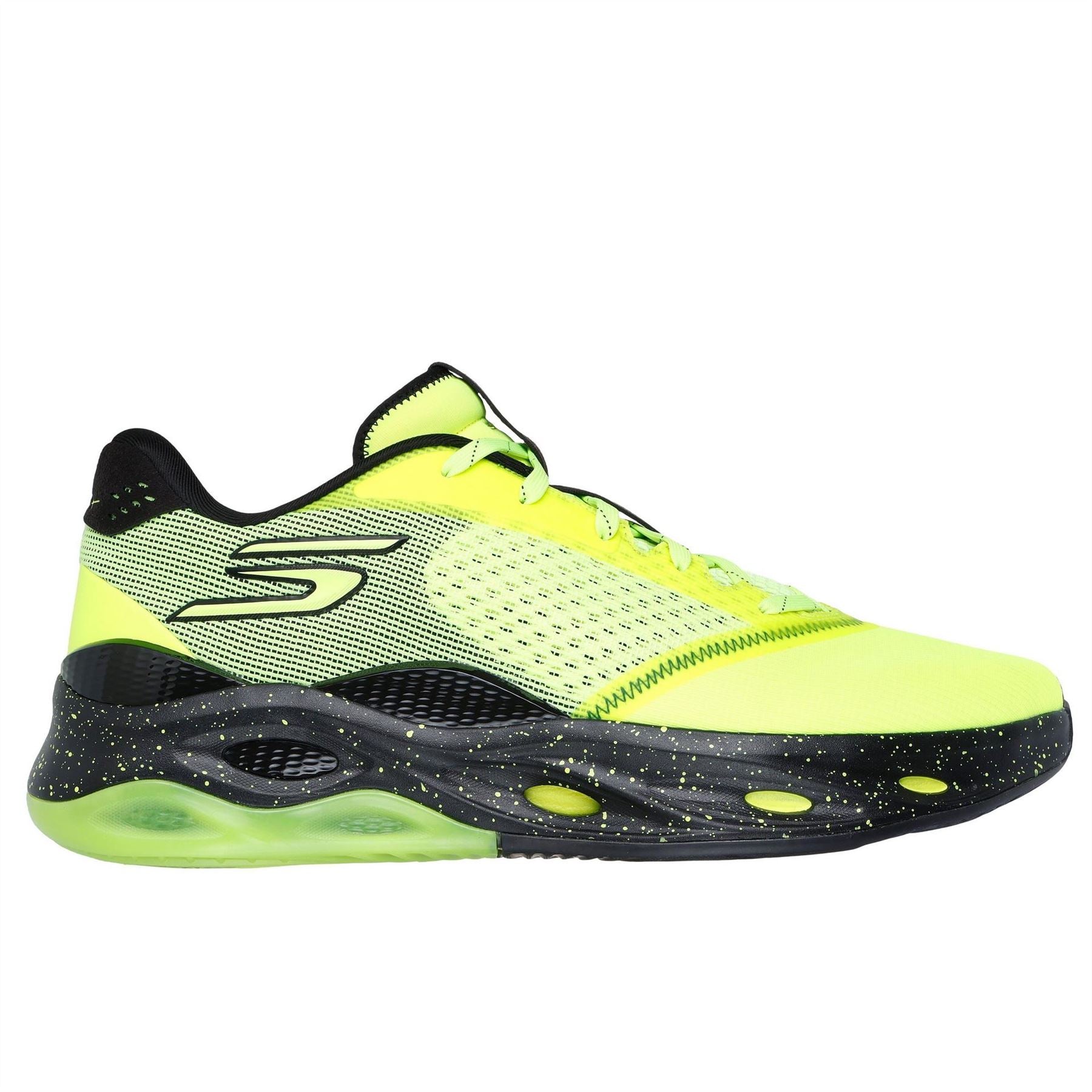 Skechers Durable Stability Speckled Low Top Trainers