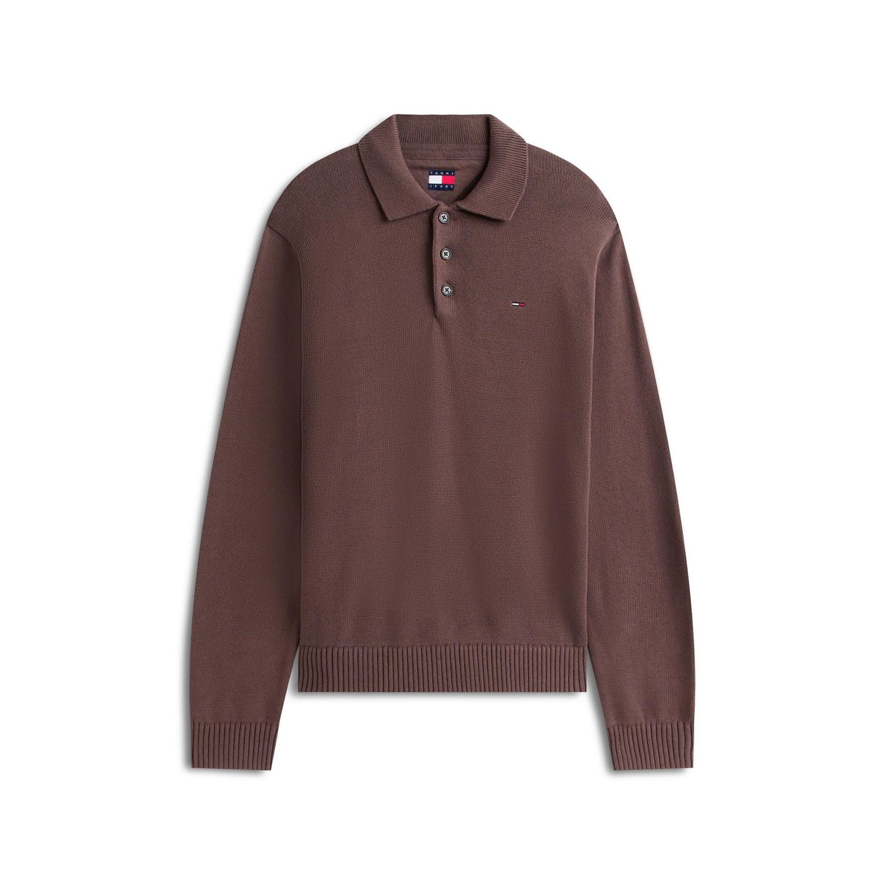 Tommy Jeans Slim Polo Crew Neck Jumper