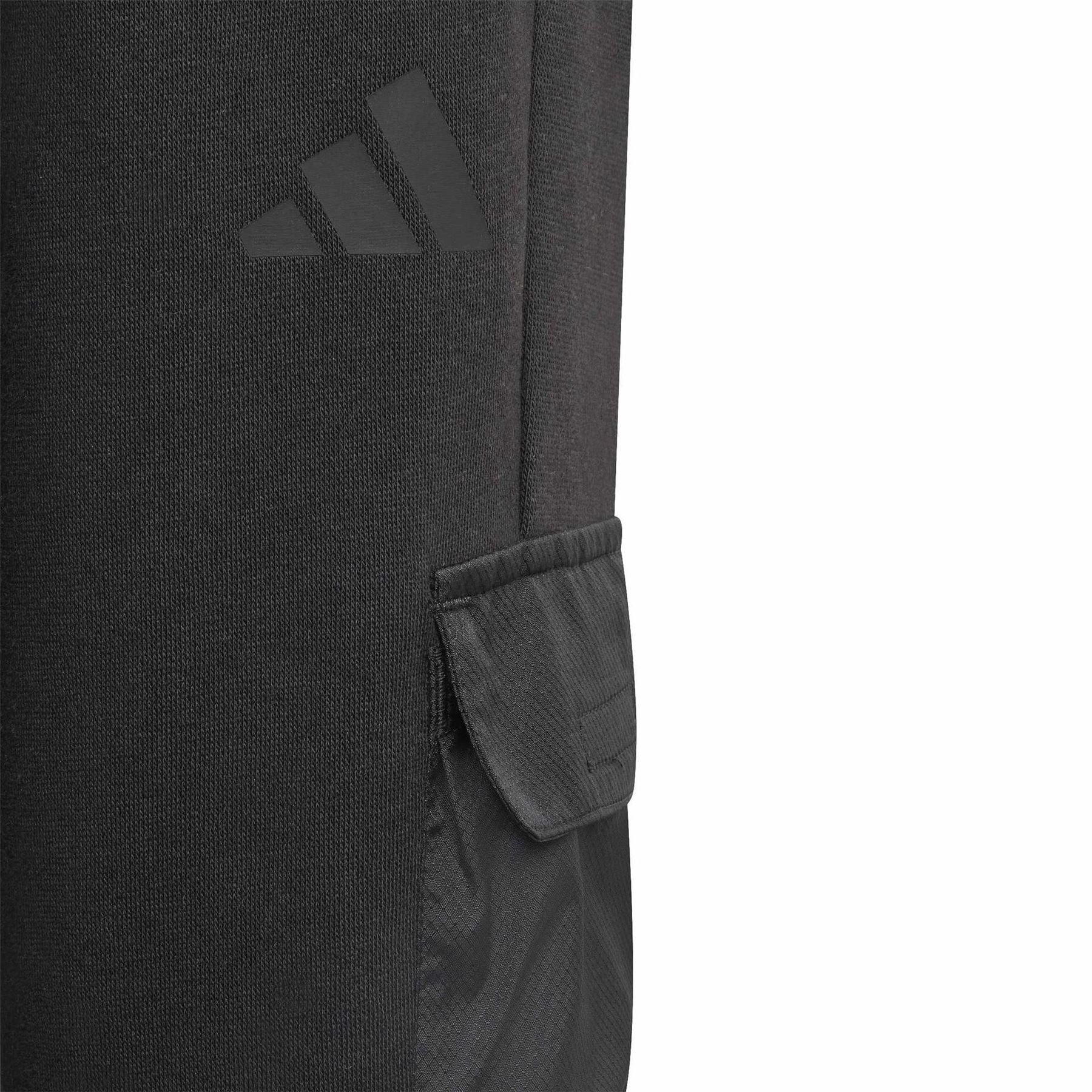 adidas Utility Solid Patterned Straight Cargo Pants