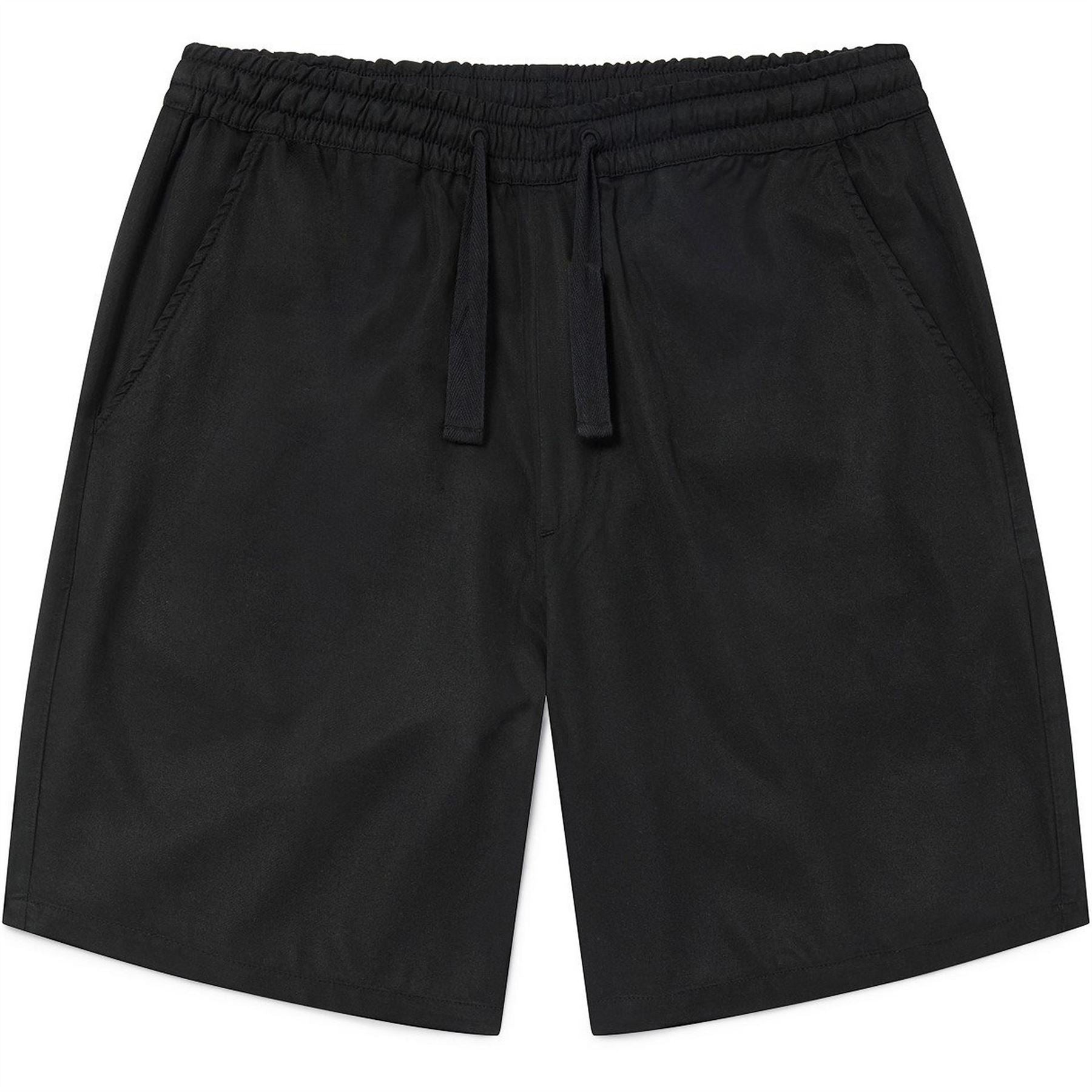 Albam Solid Patterned Tencel Bermuda Shorts