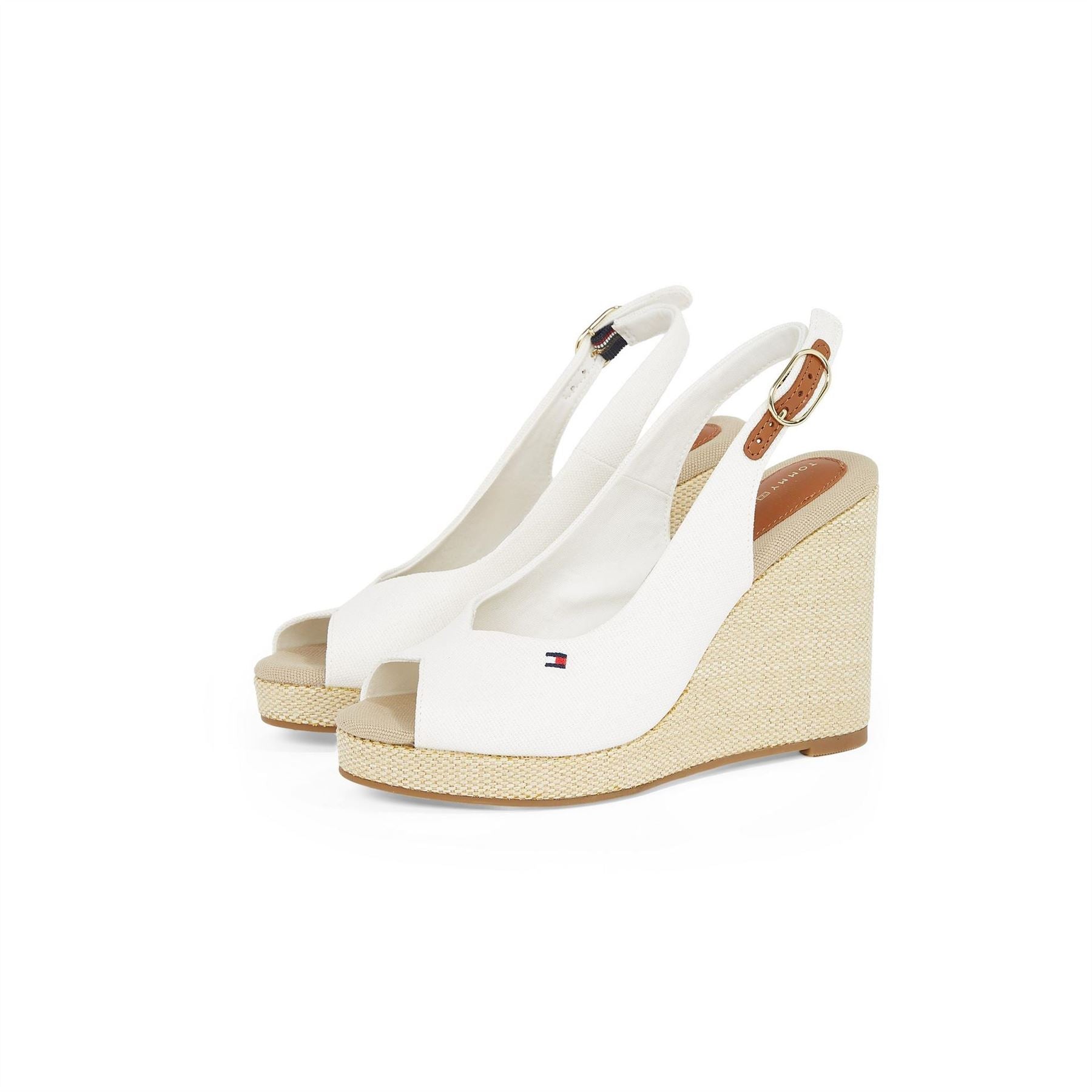 Tommy Hilfiger Elena Sling Back Wedges
