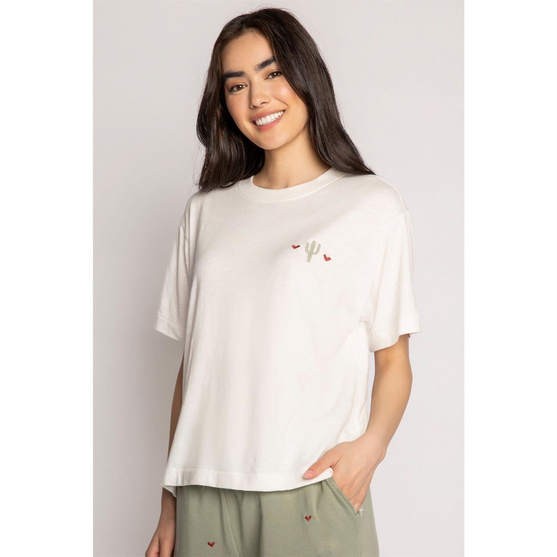PJ Salvage Salvage Relaxed Fit Tee