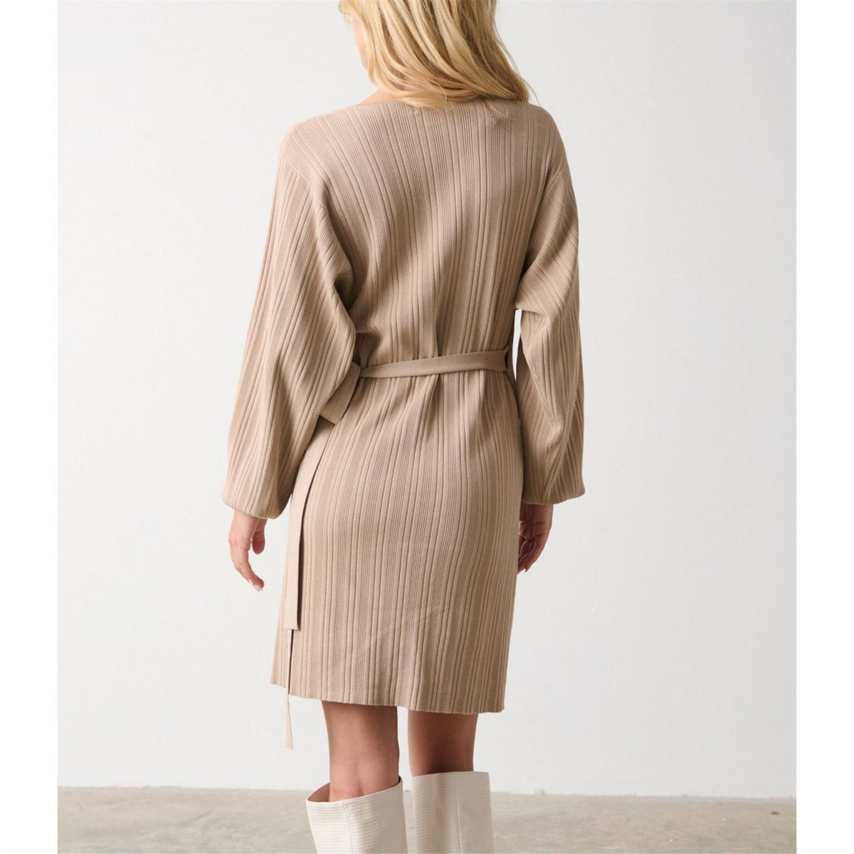 Pretty Lavish Plisse Mini Dress
