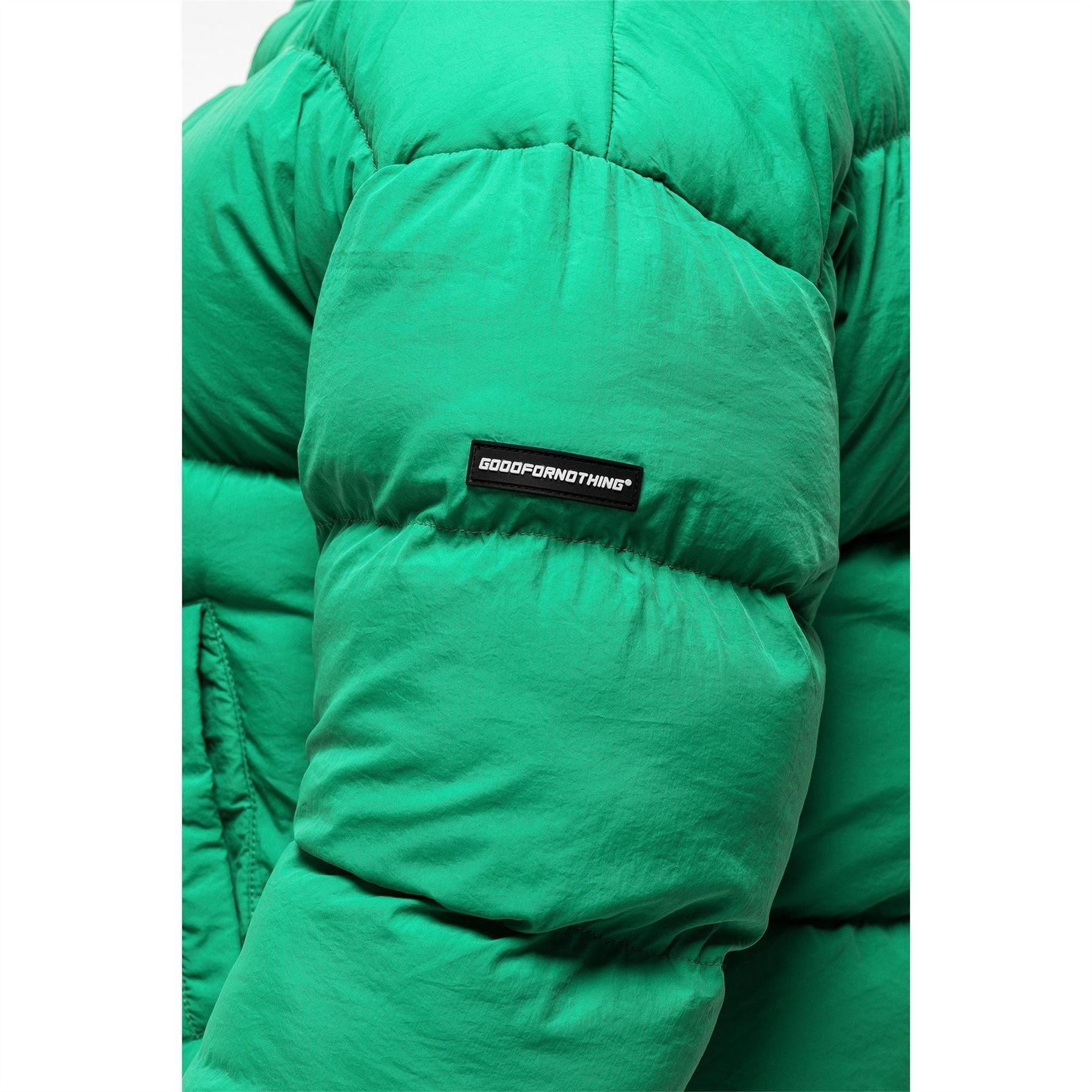 Good For Nothing Womens Technical Funnel Neck Puffer Jacket