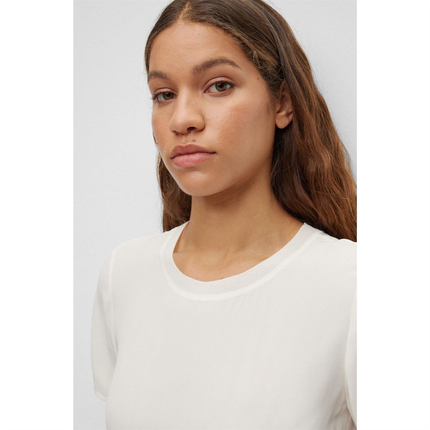 Boss Ilyeana Crew Neck Regular Fit T-Shirt