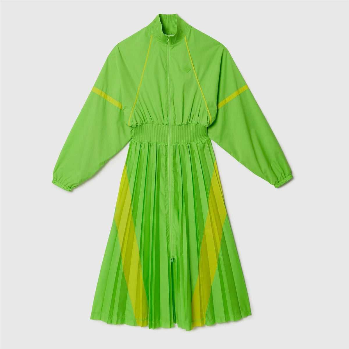 Lacoste Colour Block Sweatshirt Dress