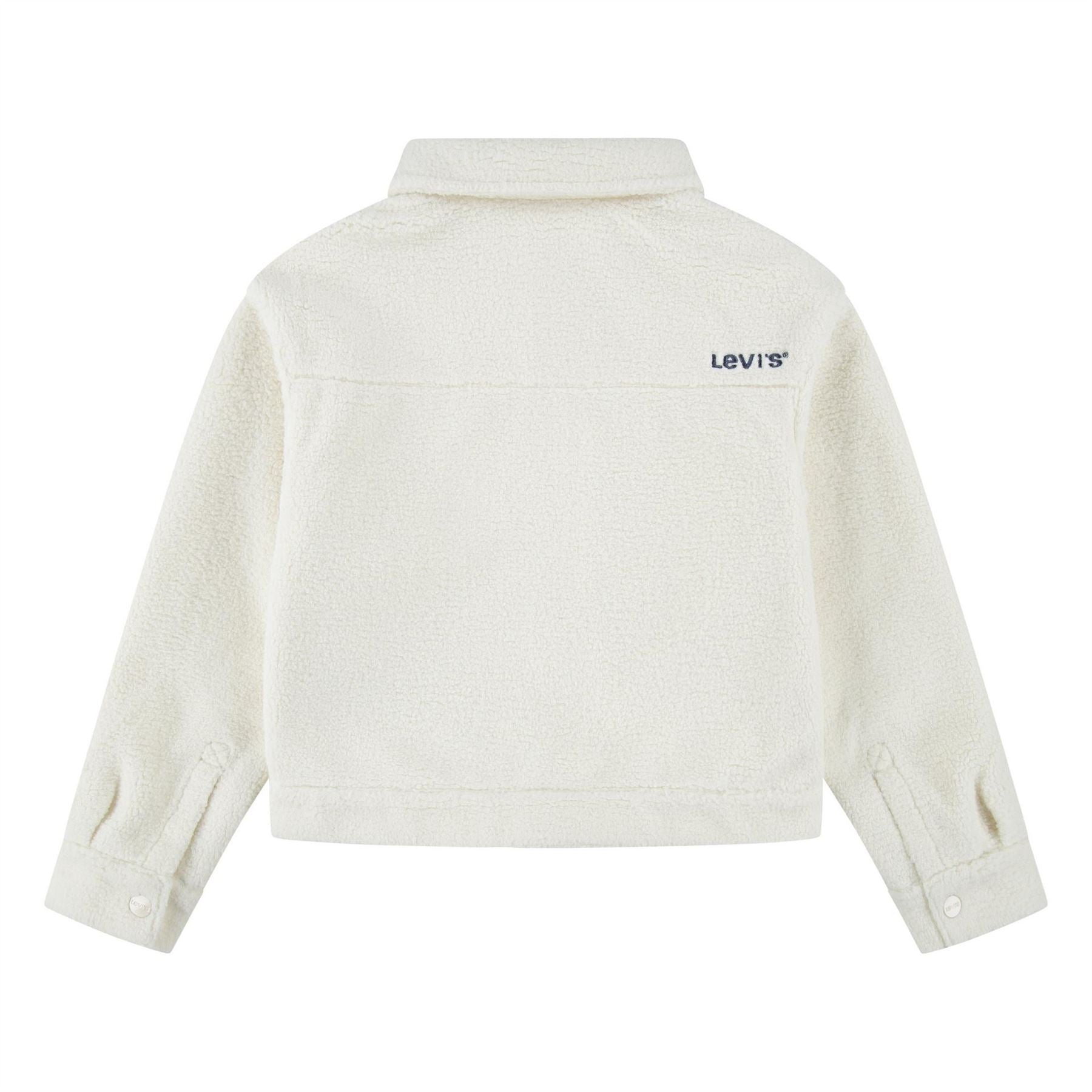 Levis Sherpa Trucker Shirt Collared Jacket