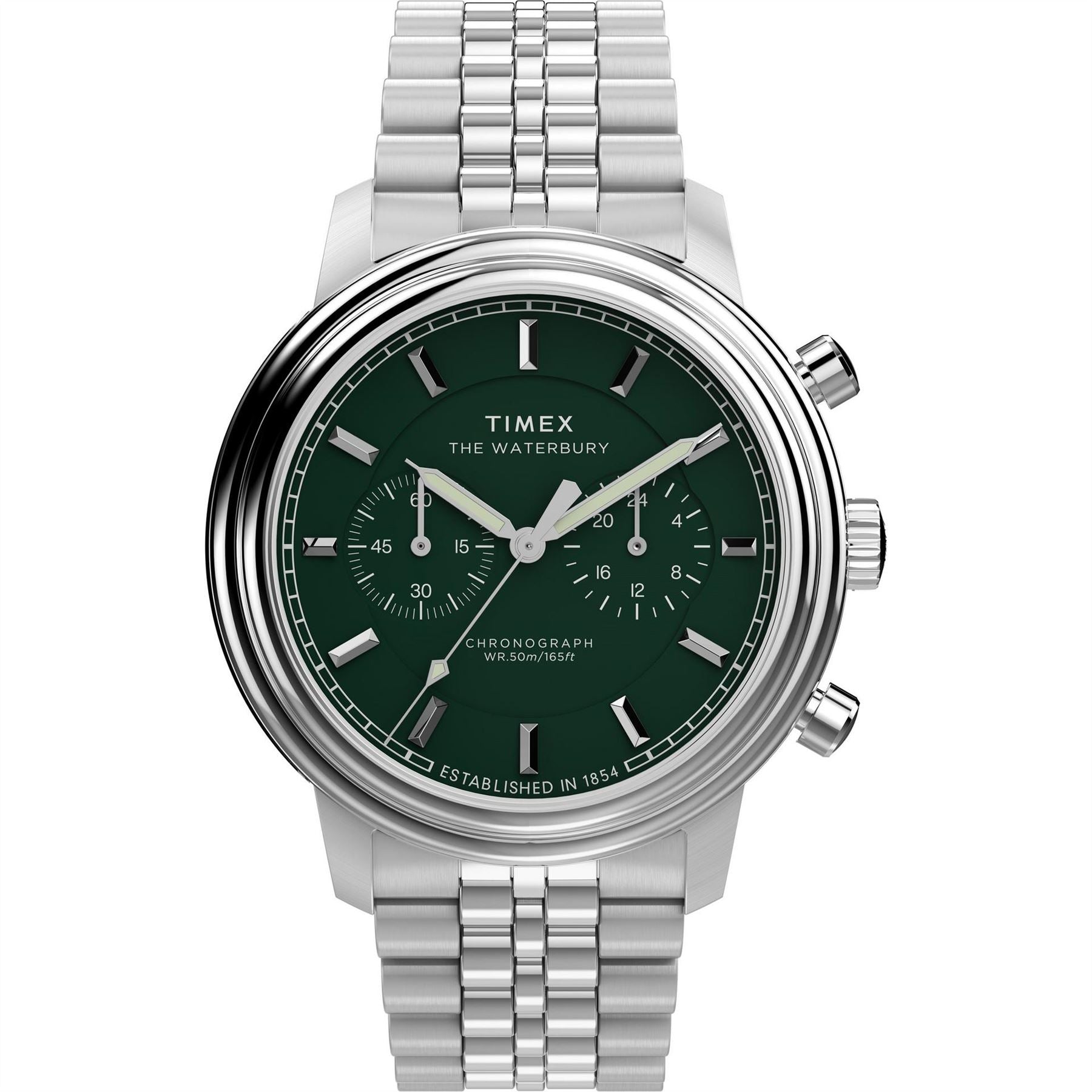 Timex Waterbury Dress Steel Bracelet Analogue Watch