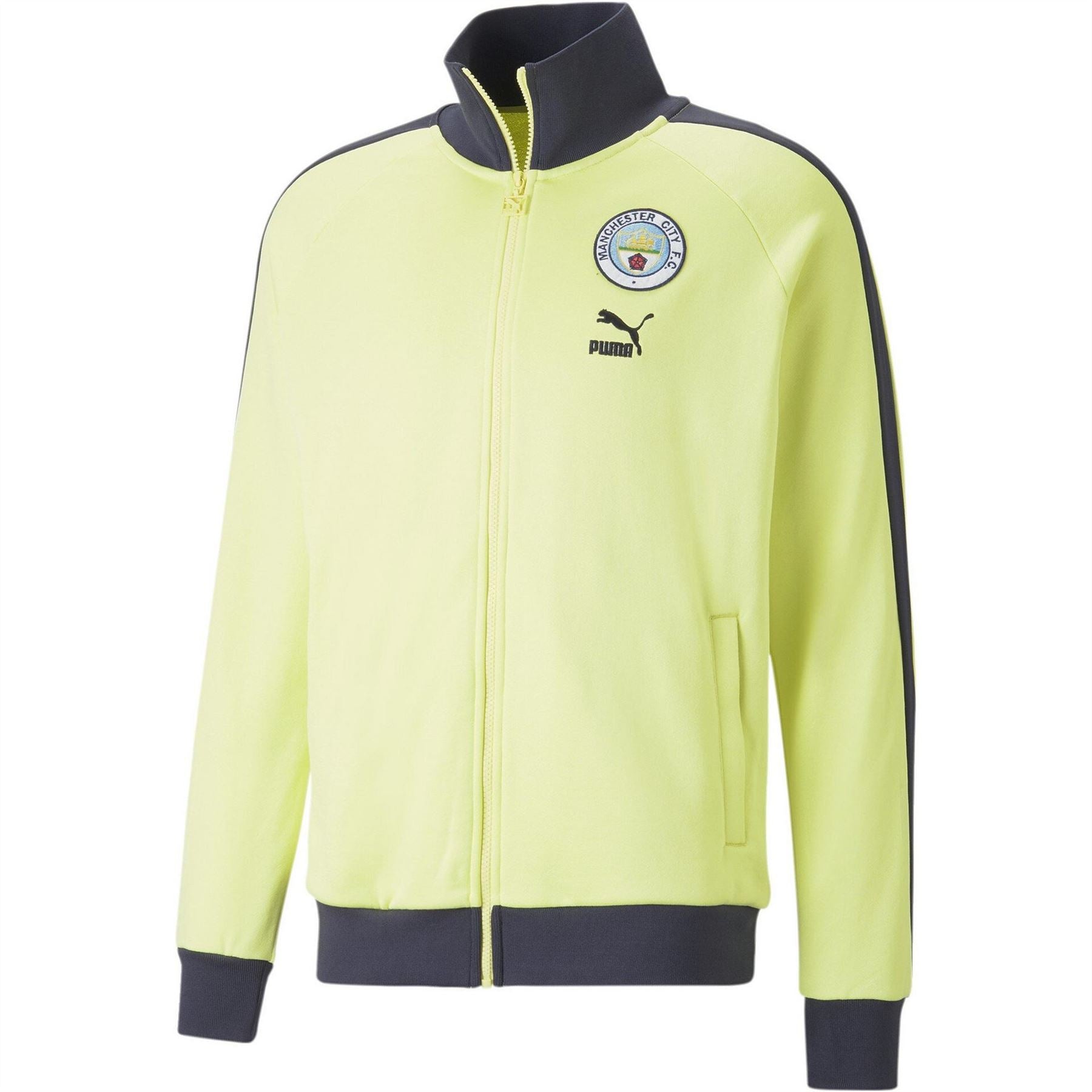 Puma Mens Ftblheritage T7 Track Jacket Tracksuit Top
