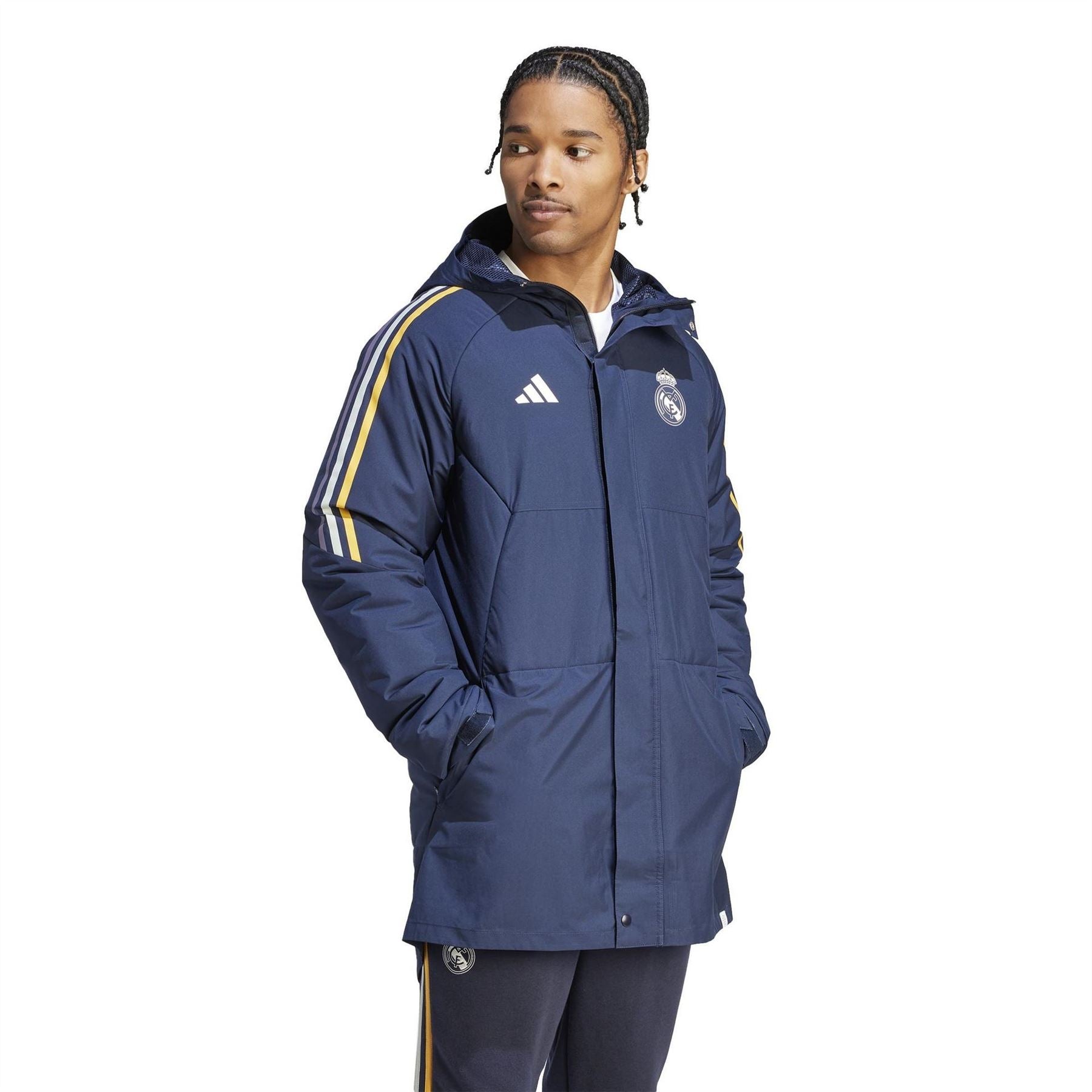 adidas Real Madrid Condivo 23 Stadium Parka Adults