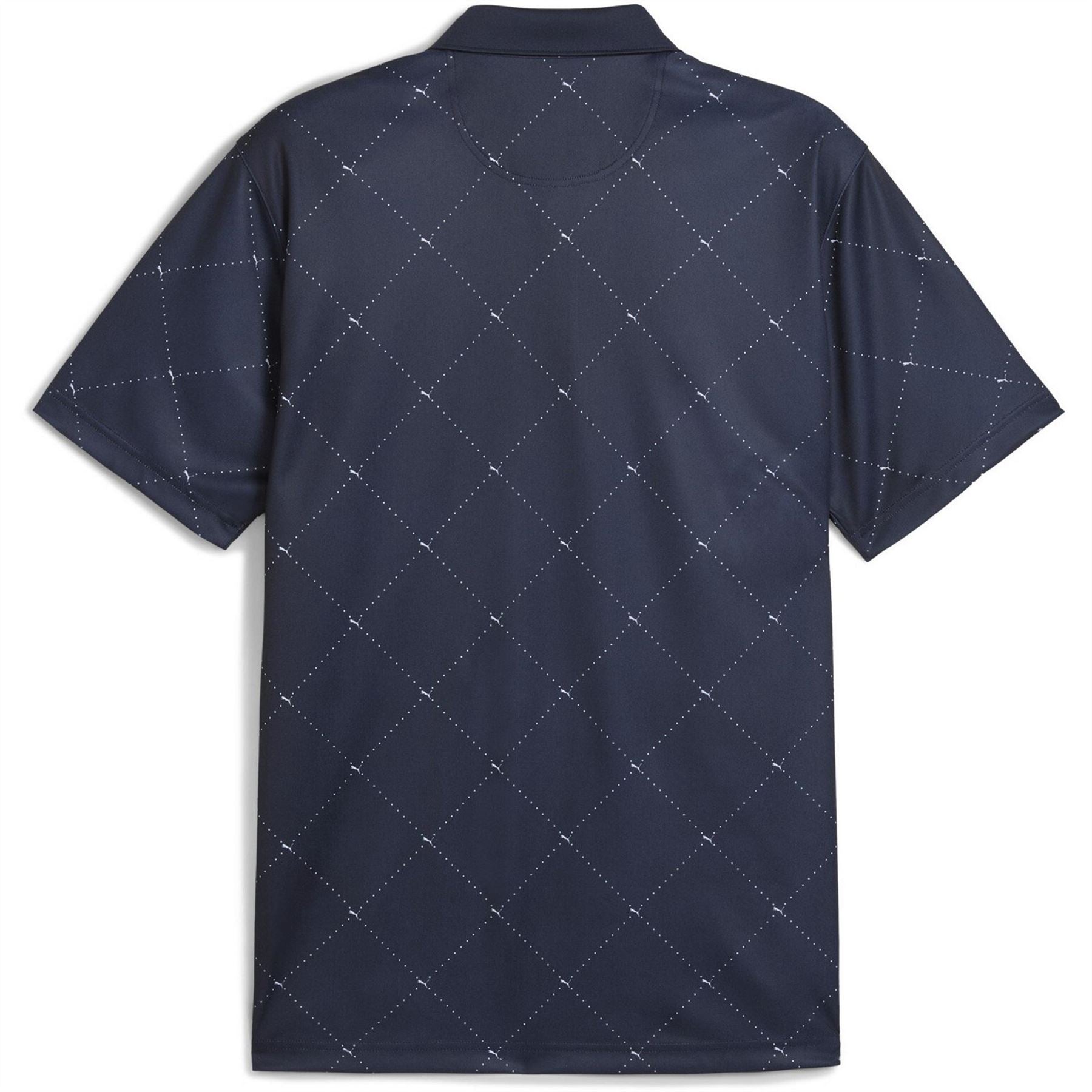 Puma Mens Pure 2.0 Argyle Polo Shirt